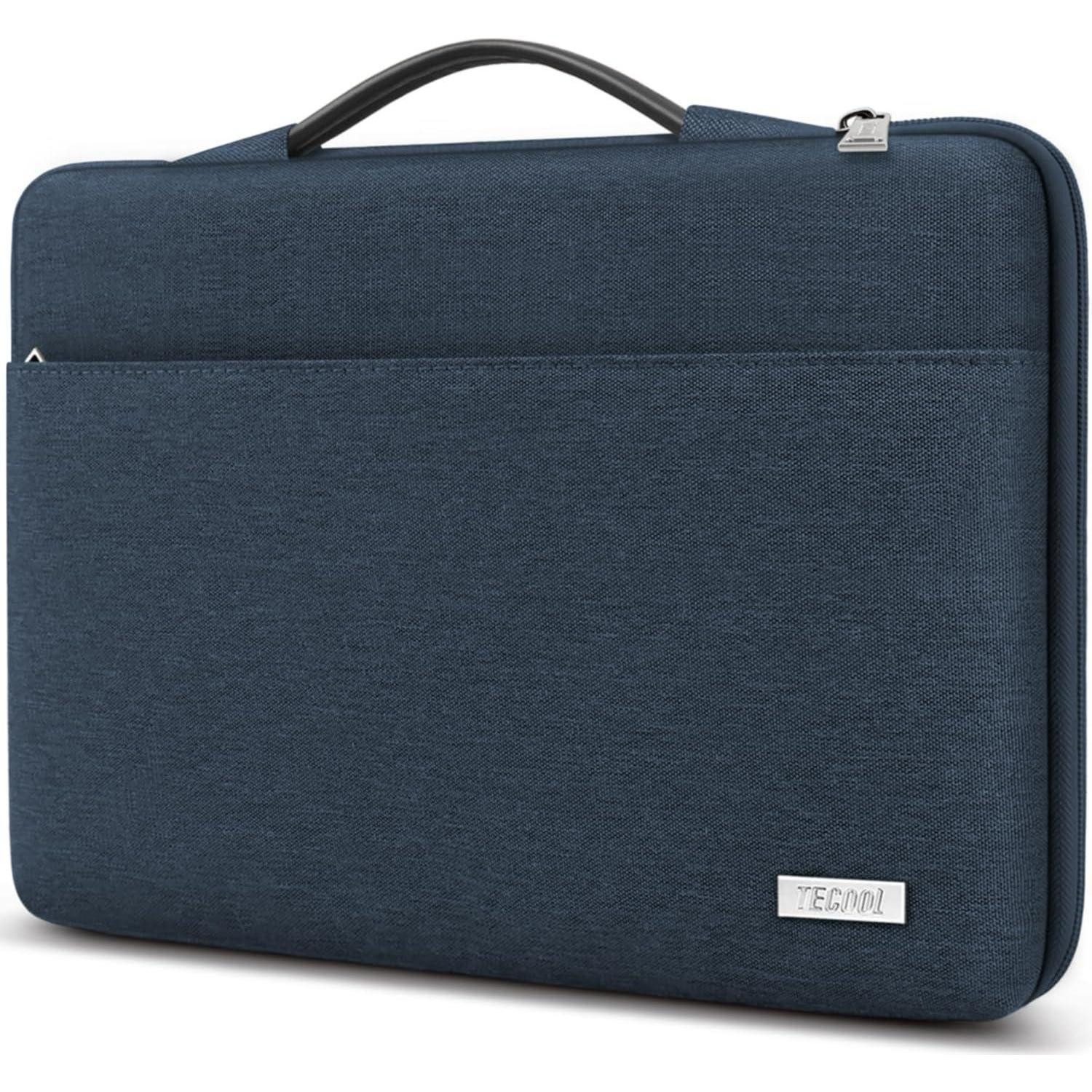 LuxusKollektion Laptoptasche 14 Zoll Laptop Tasche Hülle Denim Blau für Lenovo HP Acer Dell