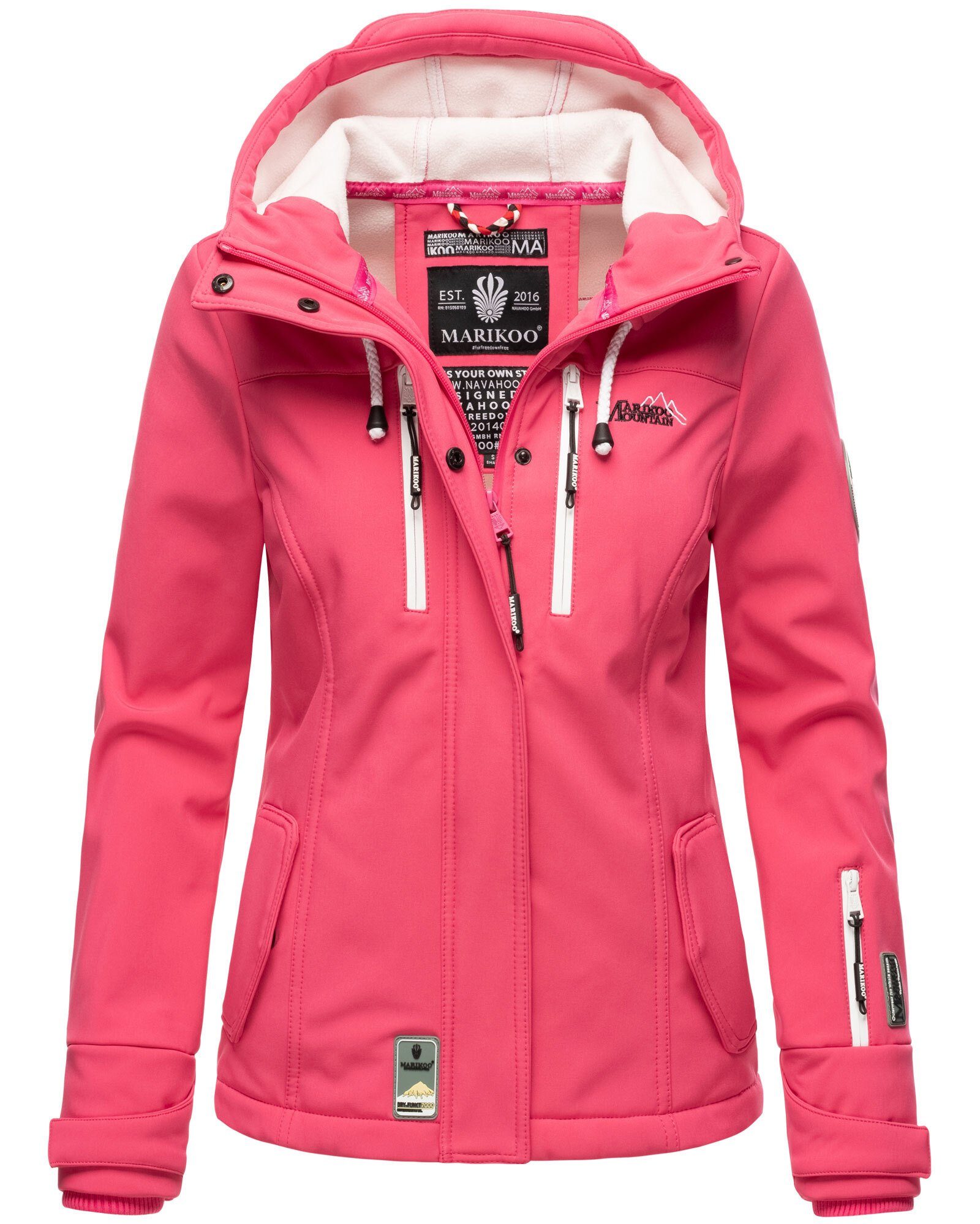 Marikoo Softshelljacke Kleine Zicke sportliche Funktionsjacke günstig online kaufen