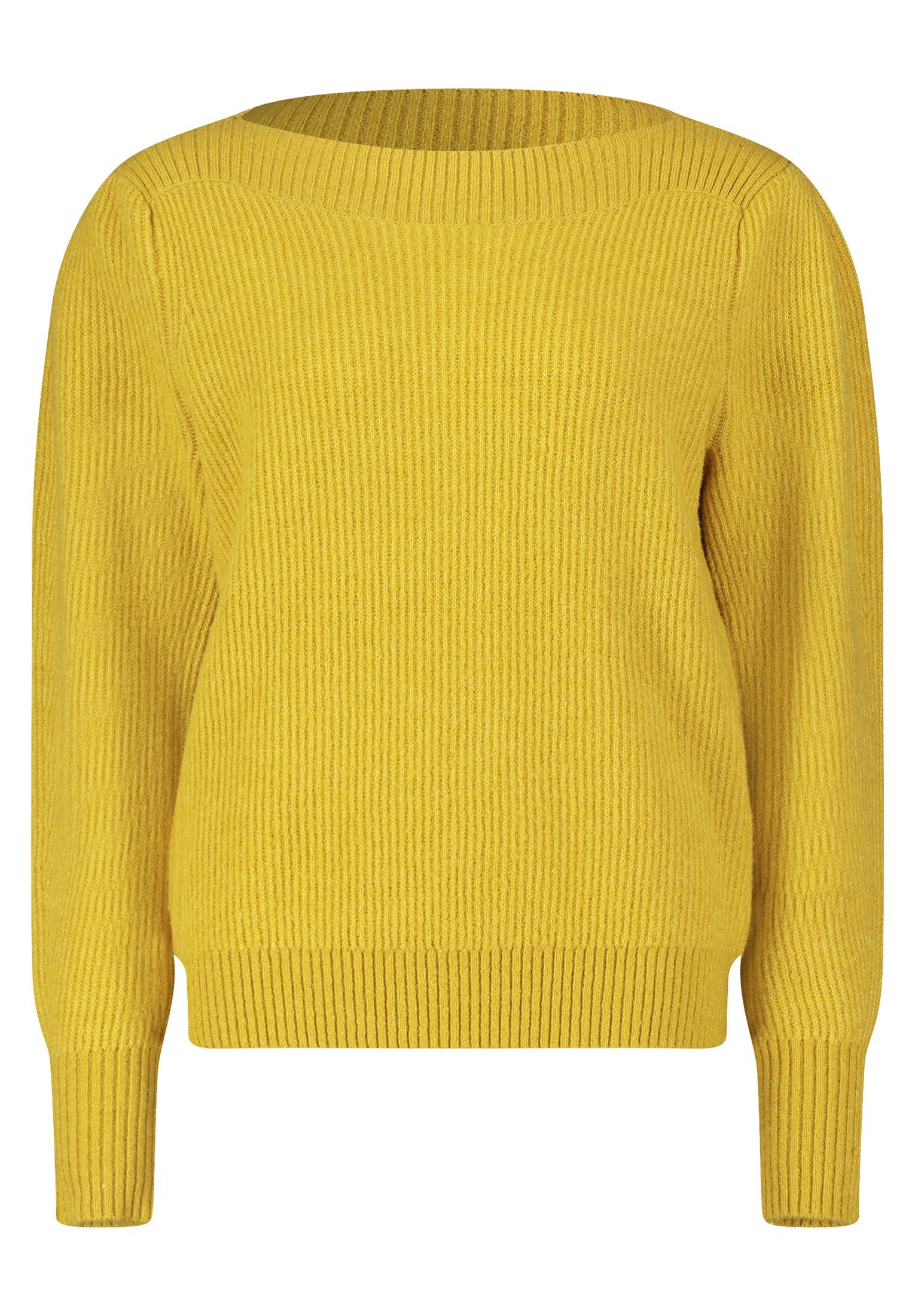 Betty Barclay Strickpullover mit U-Boot-Ausschnitt (1-tlg) Rippbündchen