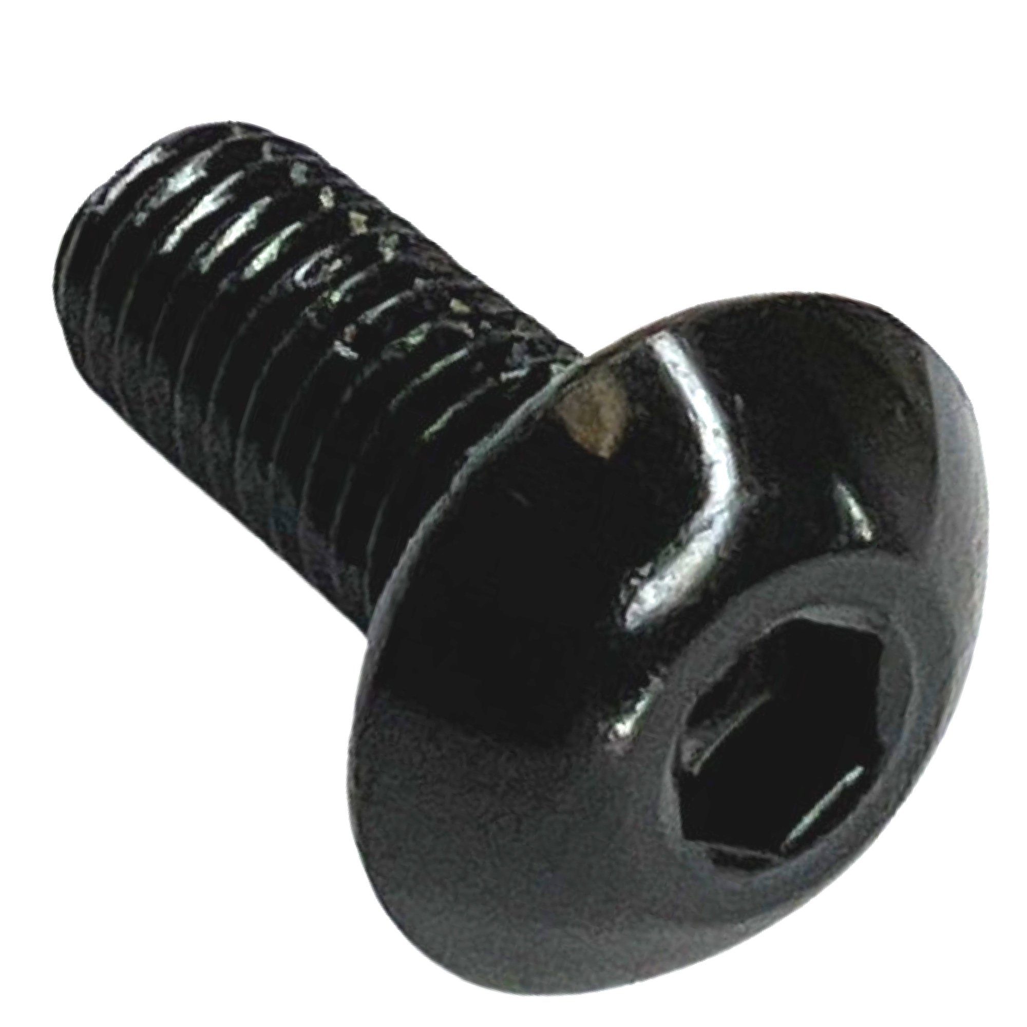 Fantic26 Schrauben-Set Alu M5x12 Linsenkopfschraube für Flaschenhalter Schwarz