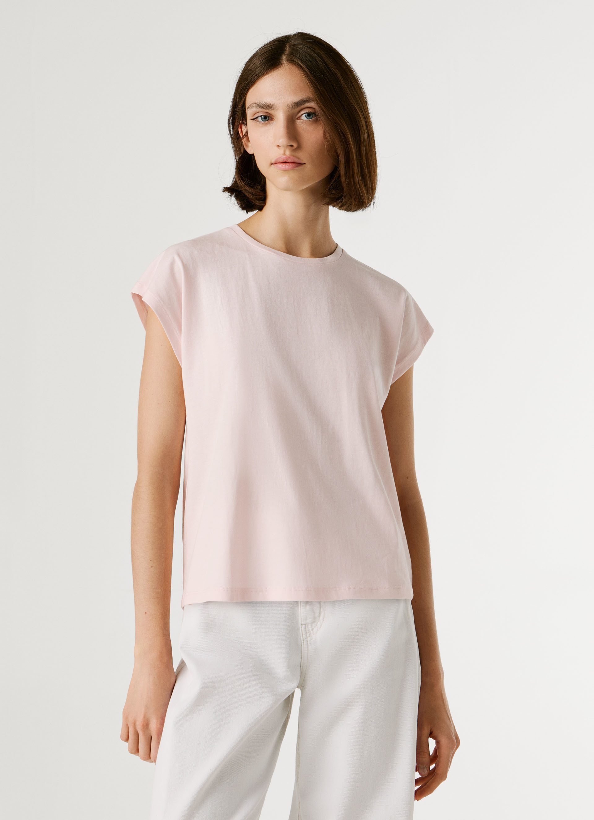 Pepe Jeans T-Shirt BLOOM im Slim Fit, Rundhals