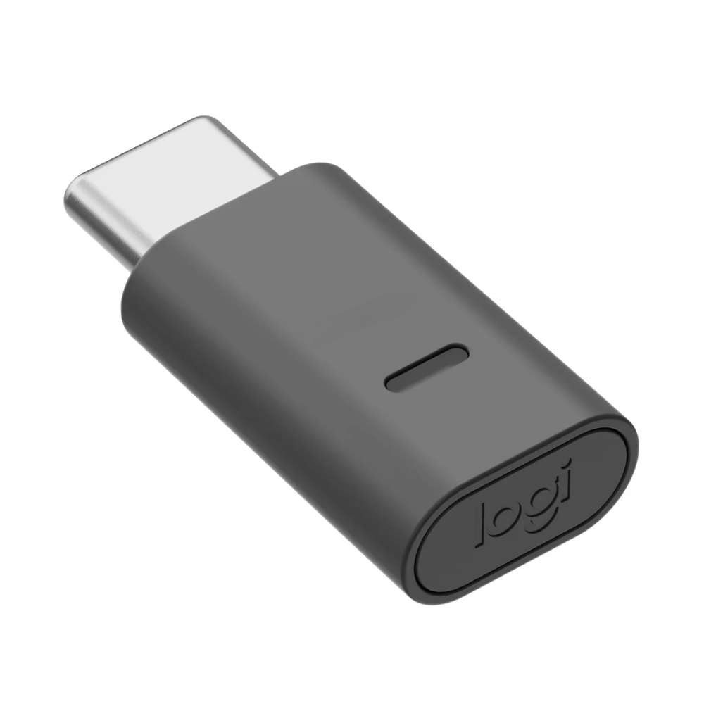 Logitech Logitech Zone Vibe Wireless UC Dongle Kabellos Bluetooth Graphit Wireless-Headset