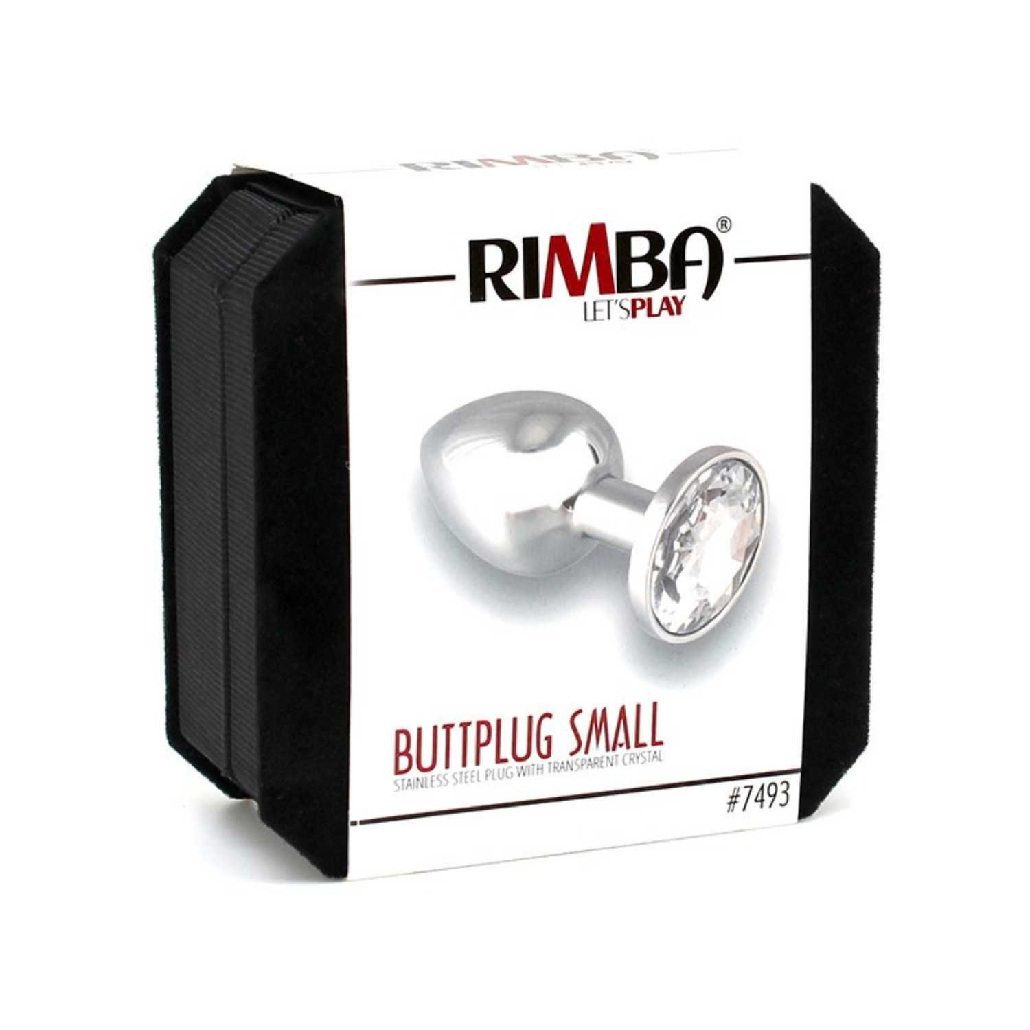 Rimba weiß silber Toys cm Rimba Analplug Buttplug S 3,0