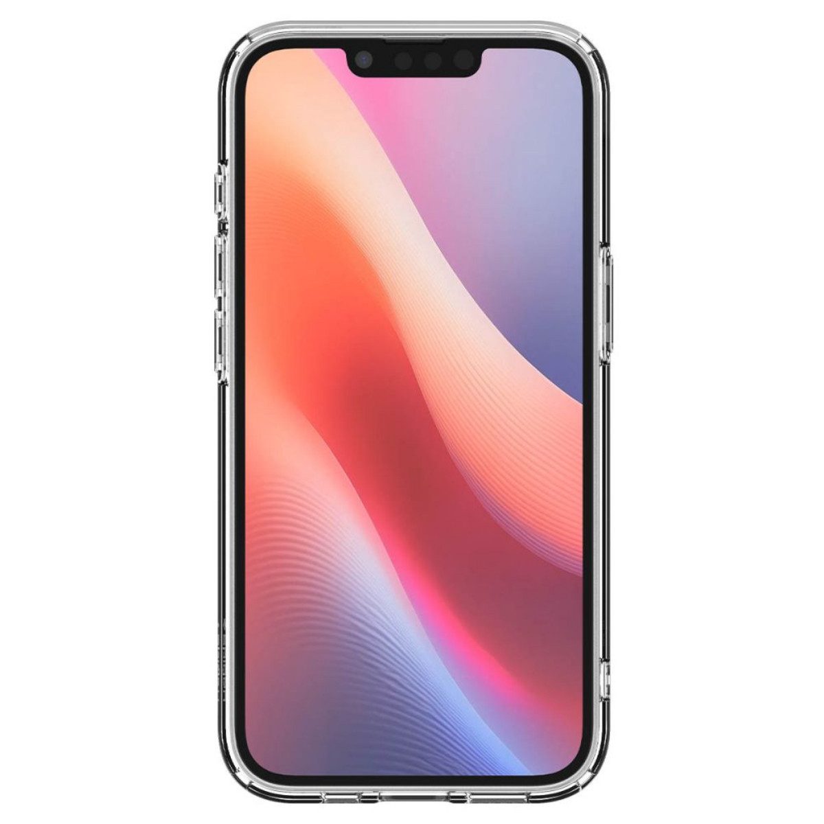 Spigen Handyhülle Ultra Hybrid Transparent Kompatibel mit iPhone 16e 6,1, Transparente Rückseite mit stabilem Rahmen für klaren Look