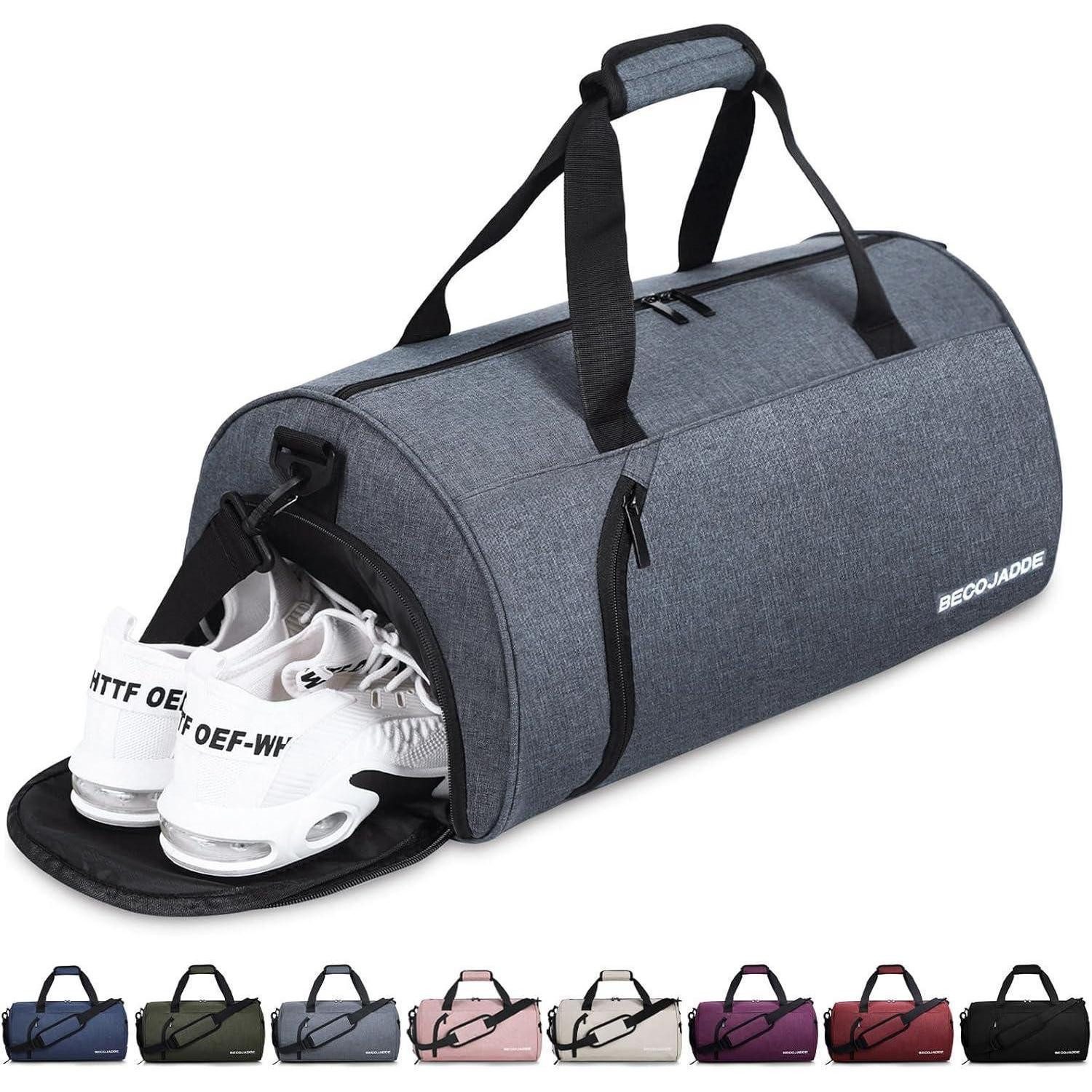 Reisetasche Sporttasche Damen und Herren 35L Reisetasche Duffel Bag wasserdicht