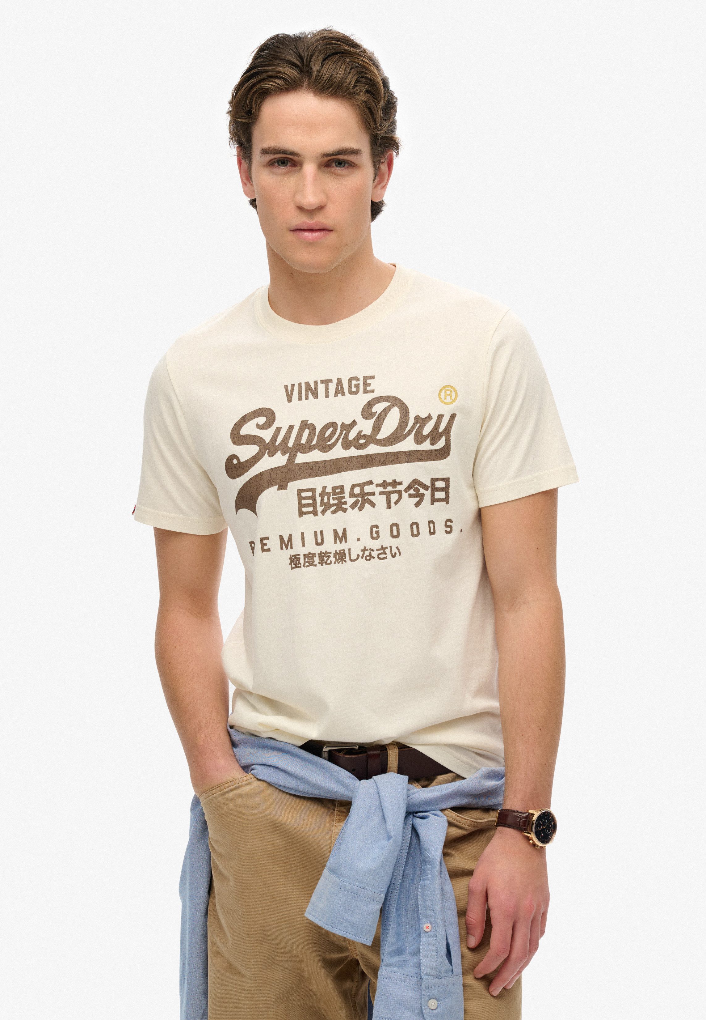 Superdry Rundhalsshirt VL WORKWEAR RELAXED TEE günstig online kaufen