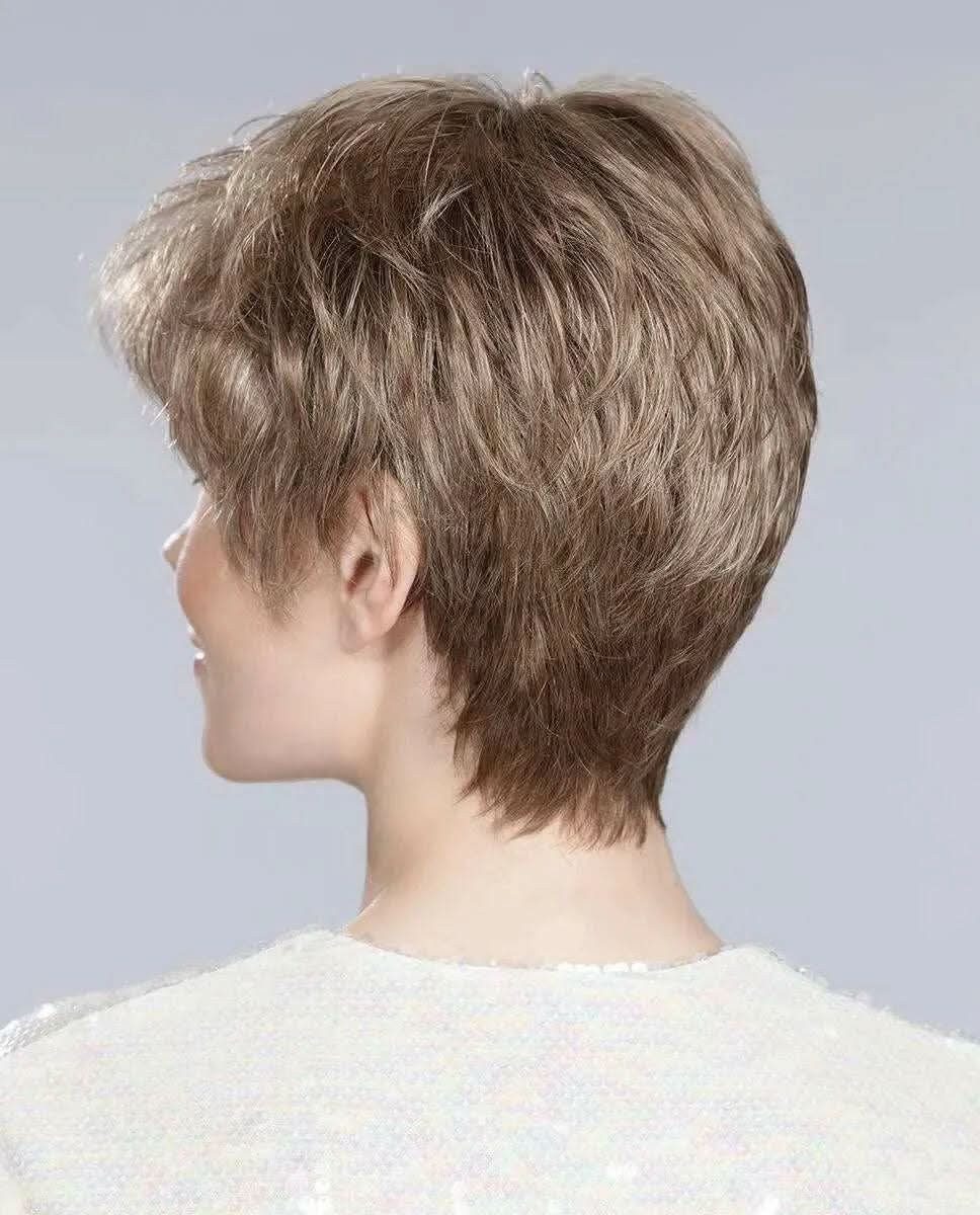 Ellen Wille Kunsthaarperücke Ellen Wille Carol, Kurzer Pixie, Lace-Front, Mono-Wirbel, luftige Tressen, 54g, Petite