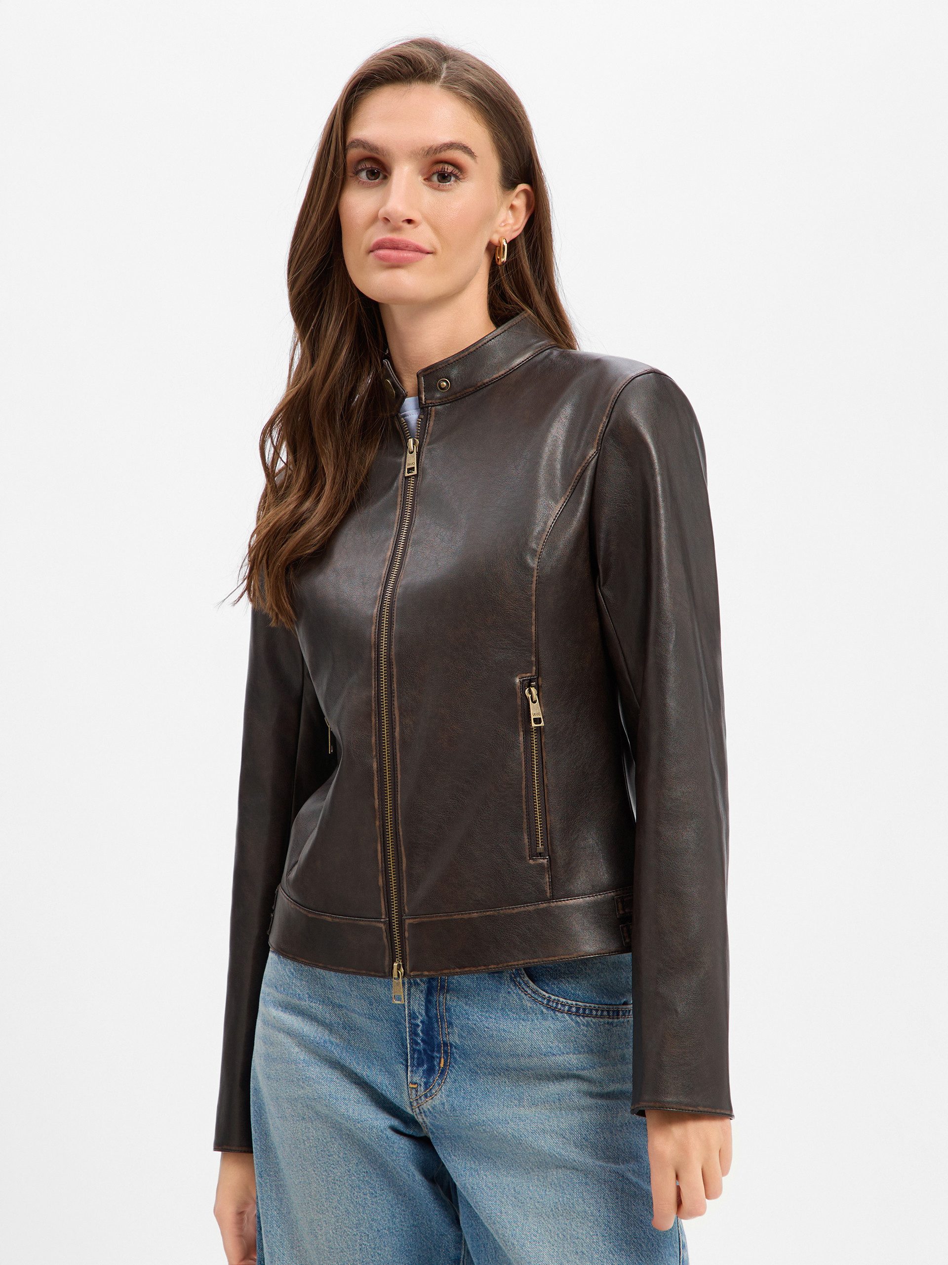 Liu Jo Lederjacke