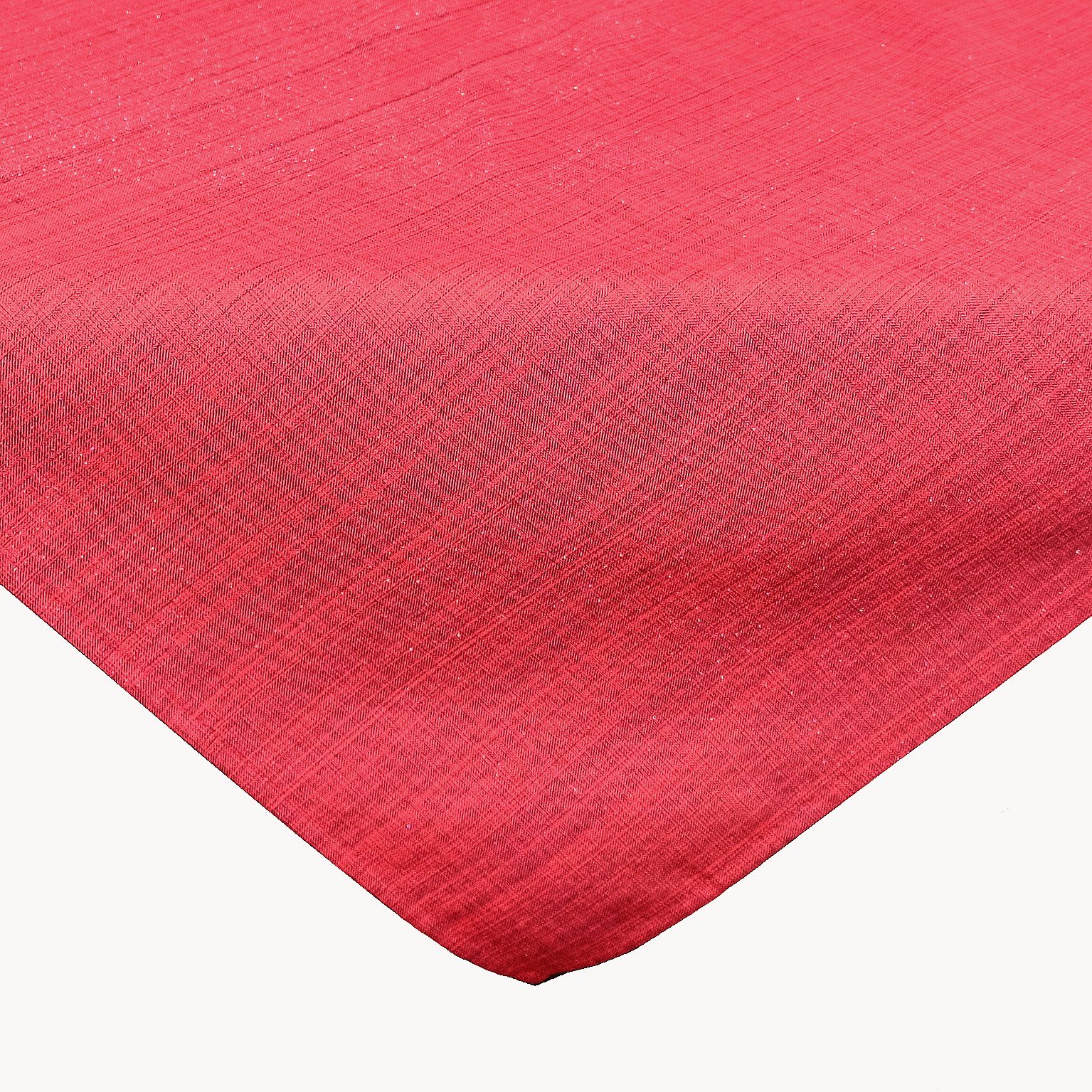 rot Draussen Outdoor meliert TextilDepot24 Gartentischdecke wetterbeständig Drinnen, Tischwäsche für und