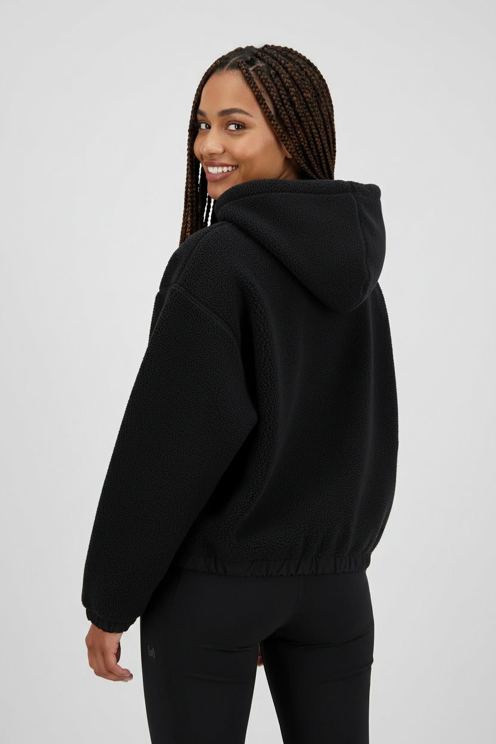 CMP Kapuzenpullover mit verstellbarer Kapuze, für Sportmode und Outdoormode, aus Polyester
