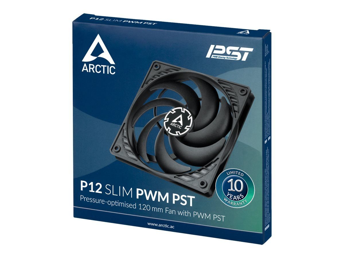 Arctic Gehäuselüfter ARCTIC Kühler ARCTIC P12 SLIM PWM PST