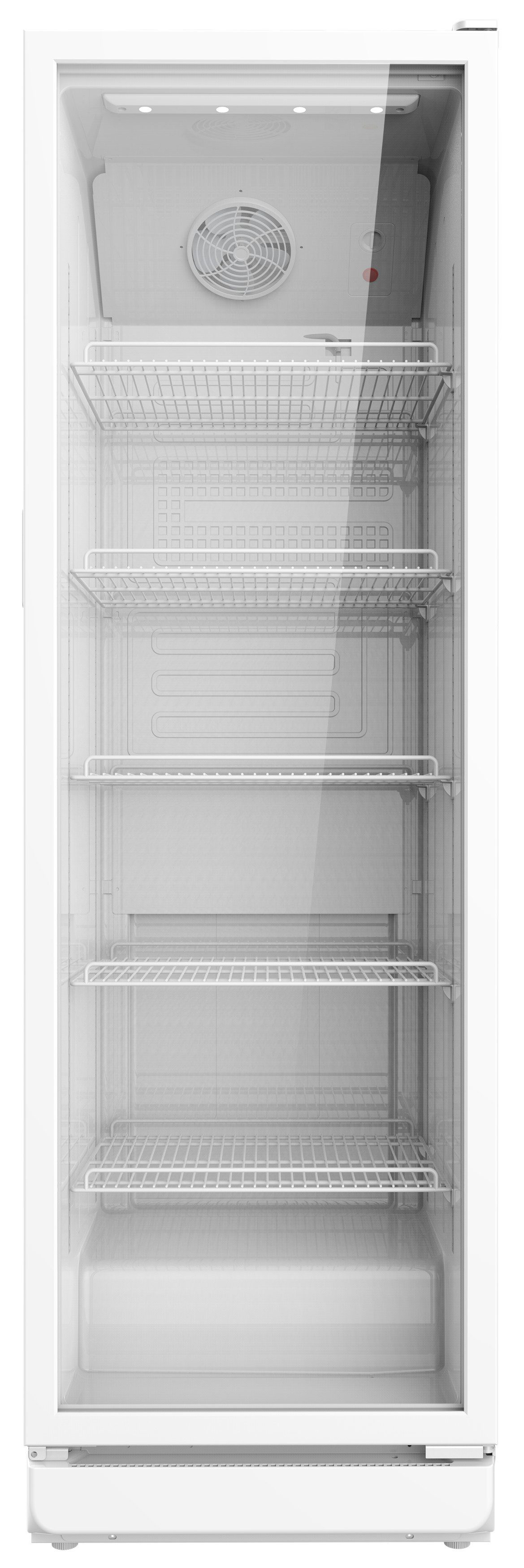 SCHOEPF Getränkekühlschrank GKS350S GKS350S, 194.5 cm hoch, 59.5 cm breit, 347Liter Nutzinhalt, für gewerbliche Nutzung geeignet, Umluft