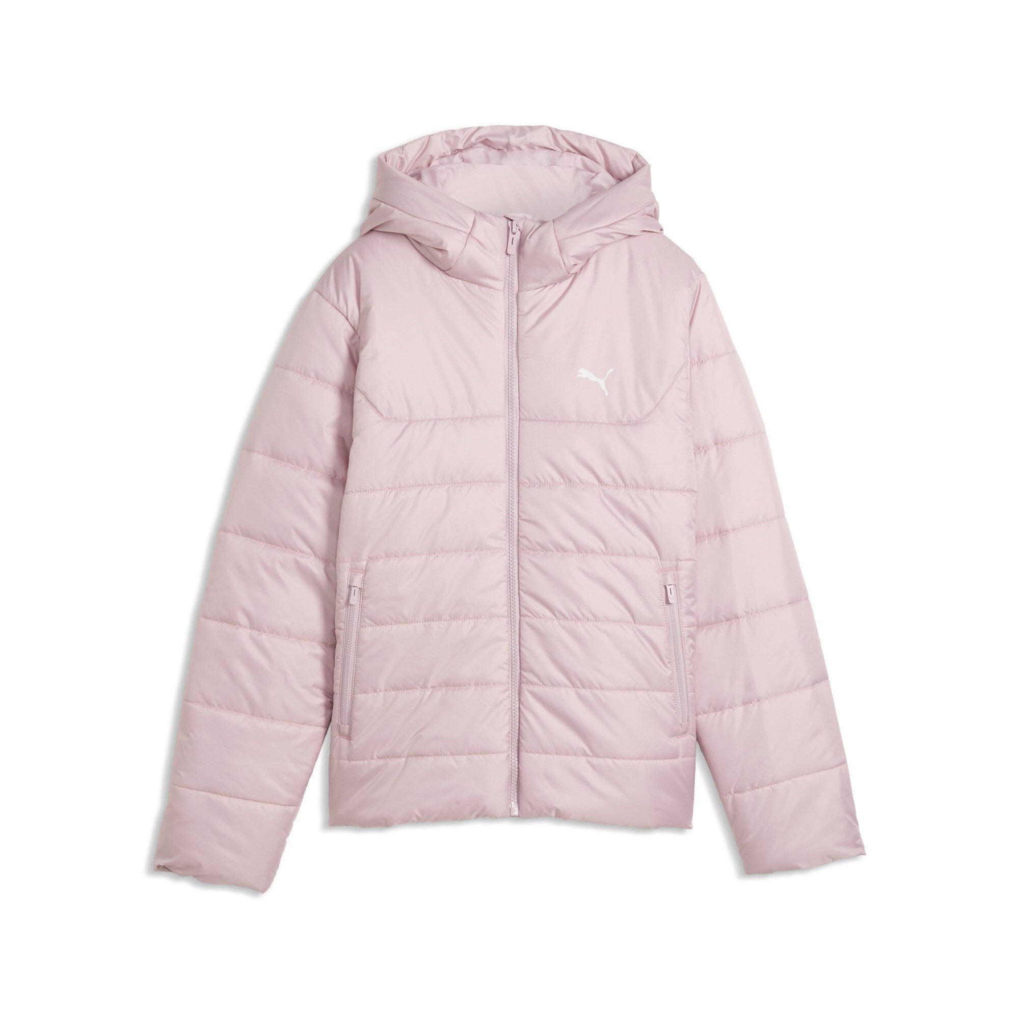 PUMA Winterjacke ESS HOODED PADDED JACKET mit Kapuze, entspannte Passform
