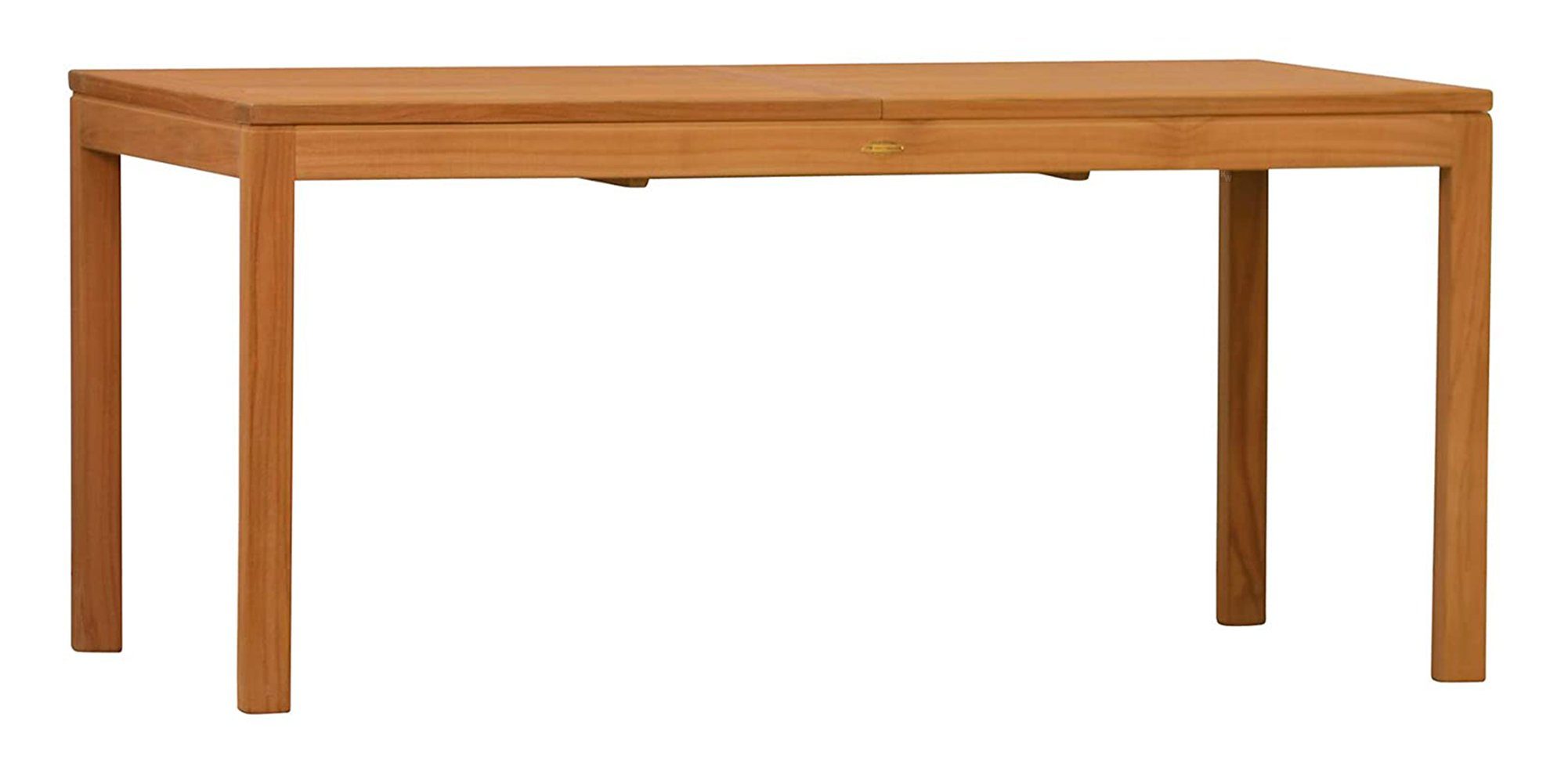 Gartentisch Premium Teak Ausziehtisch als moderner Holztisch aus Teak