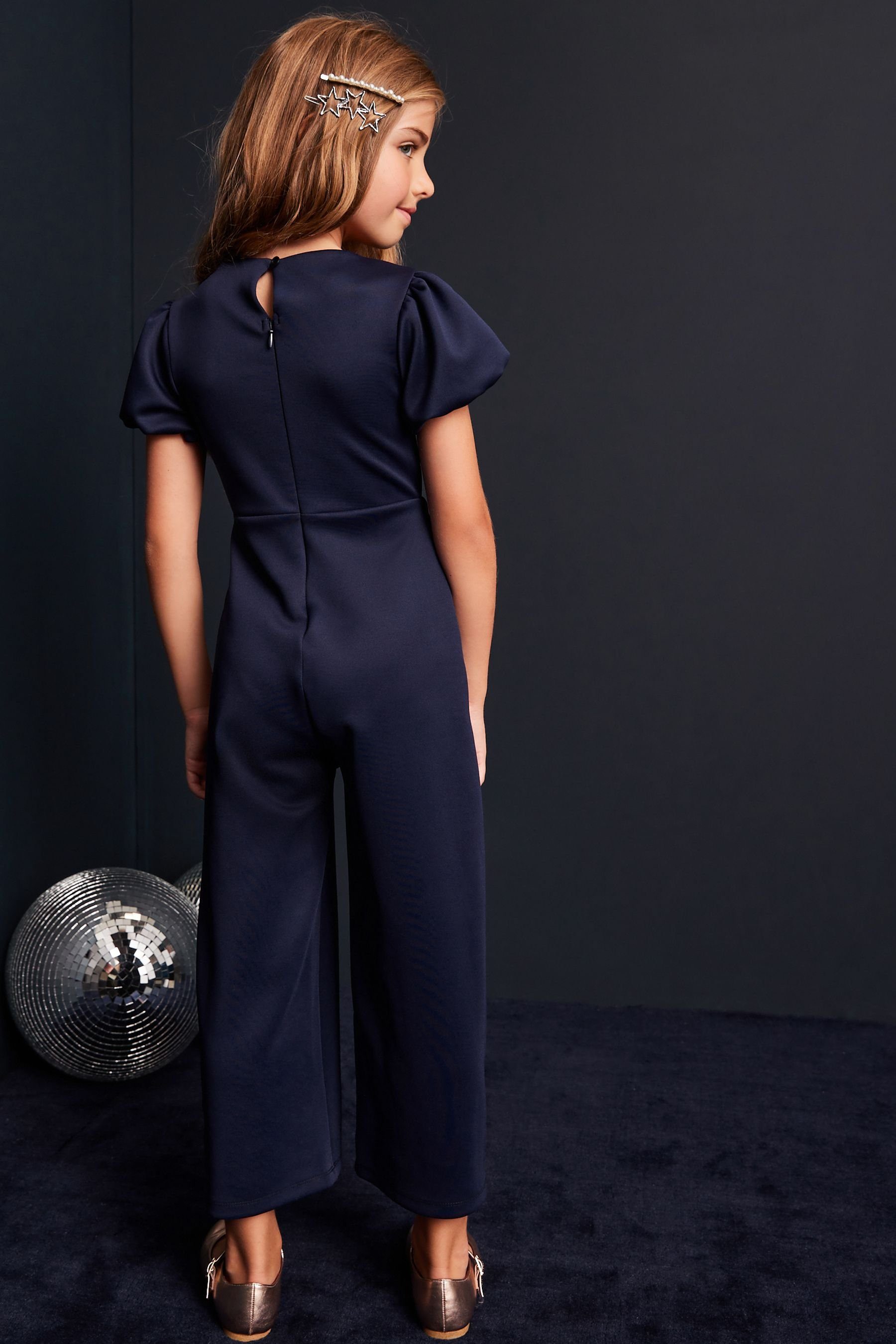 Navy Jumpsuit (1-tlg) Overall Next Blue