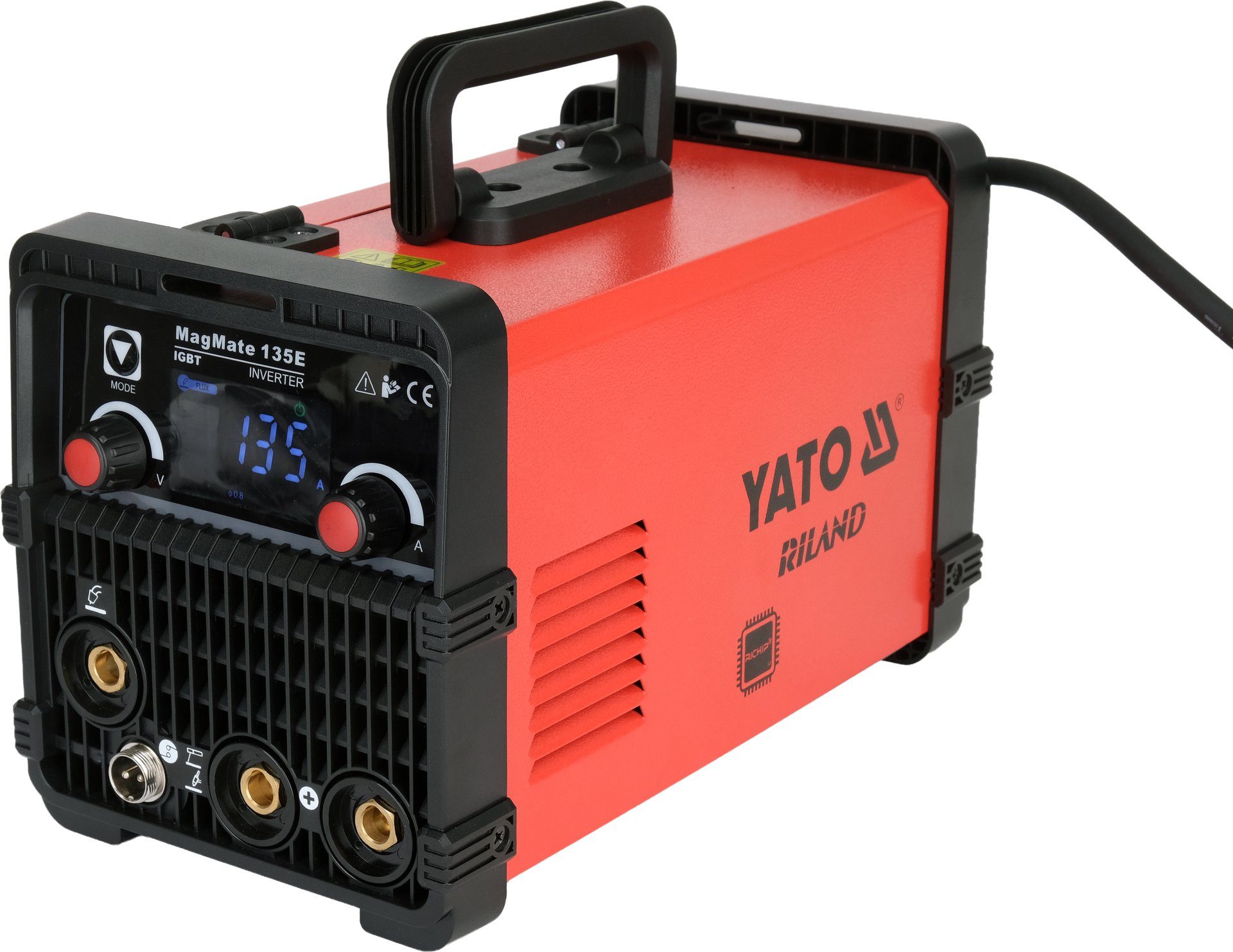 Yato Elektroschweißgerät MIG-FLUX Inverter-Schweißgerät MagMate 135E, Qualität