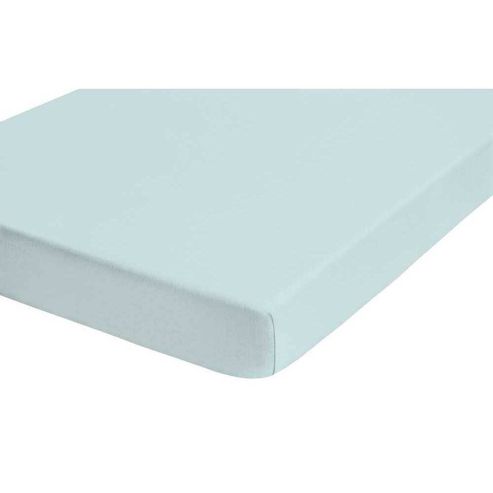Biberna Spannbettlaken Biberna Jersey Elasthan Topper Spannbettlaken, Jersey, Gummizug: rundum, (1 Stück)