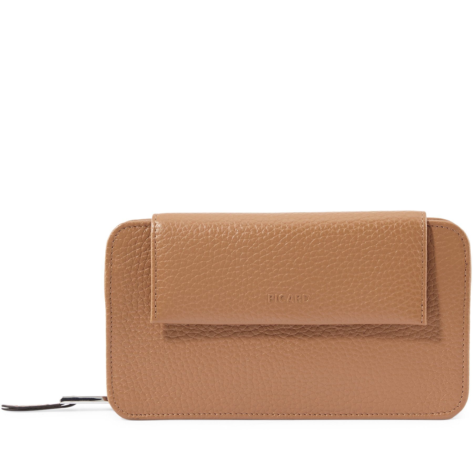 Picard Schultertasche PICARD Handytasche Pure aus Echtleder