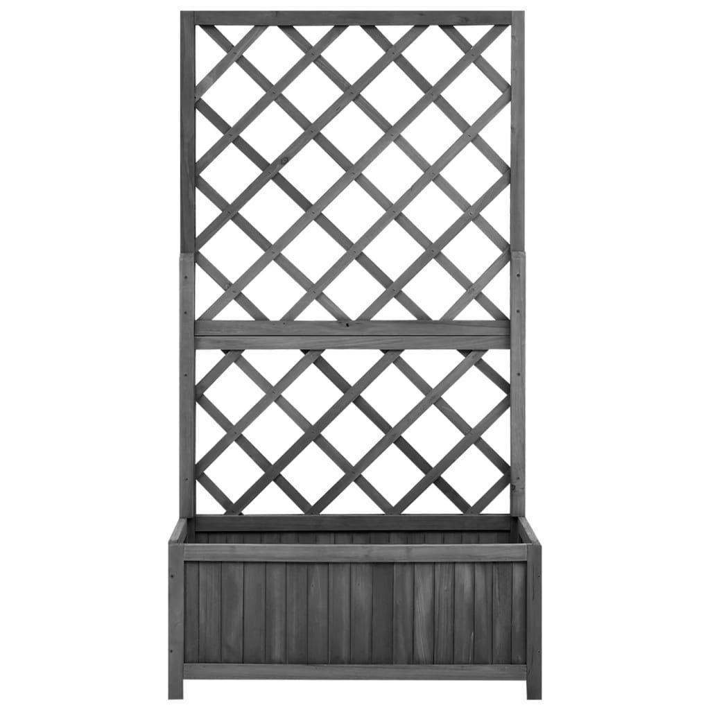DOTMALL Blumenkasten Pflanzkübel mit Spalier (1 günstig online kaufen