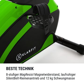 KLARFIT Heimtrainer Relaxbike 6.0 SE (übersichtliches LCD-Display)