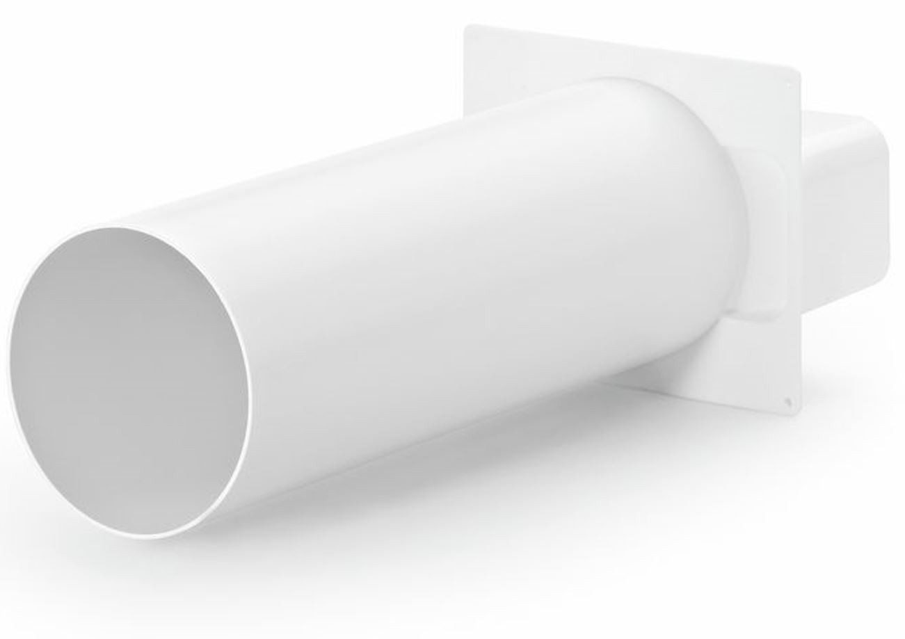 Montagezubehör Dunstabzugshaube COMPAIR flow 125 Maueranschlussstutzen 2 4033026