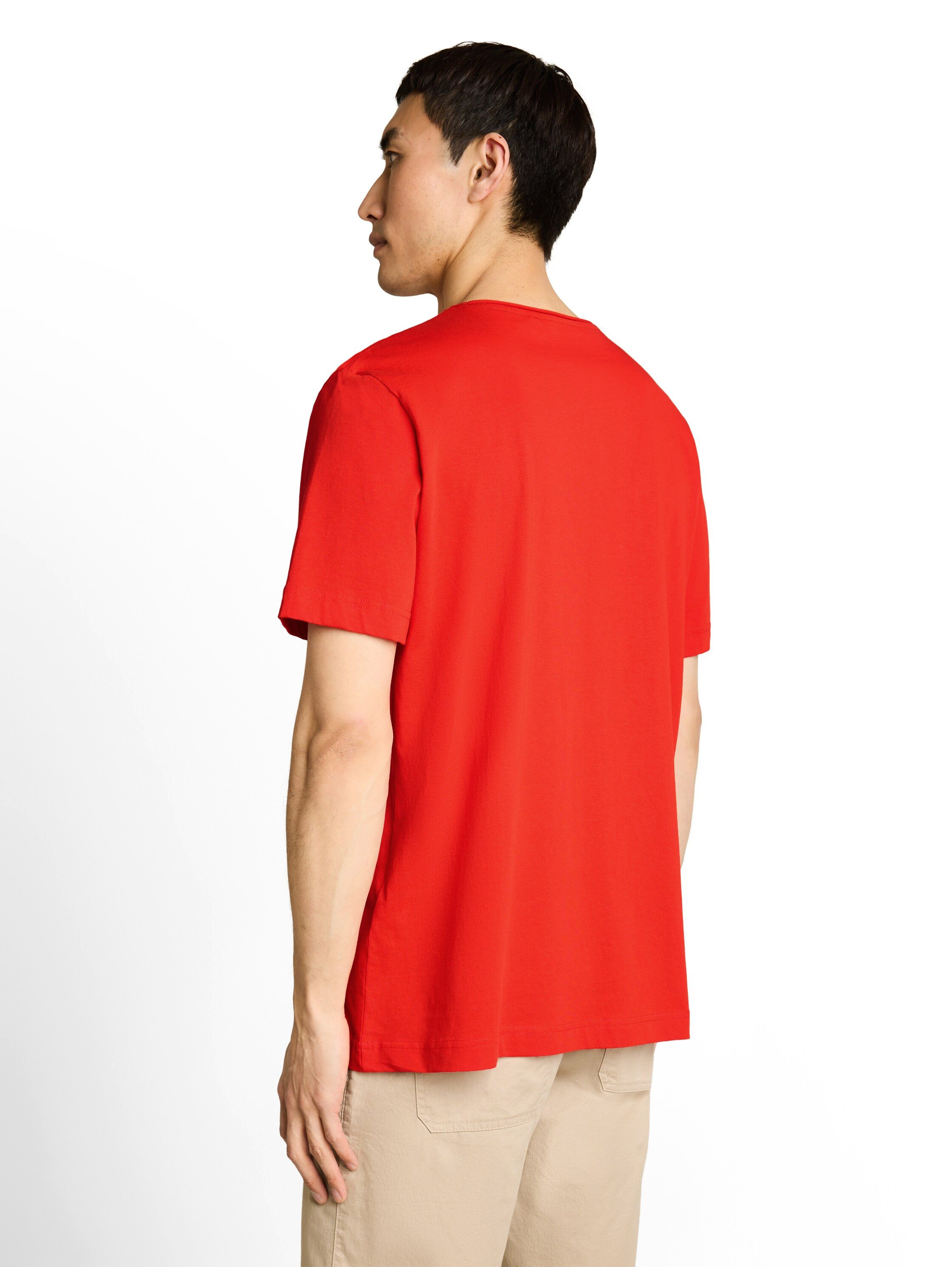 TOM TAILOR Rundhalsshirt Sommershirt mit Print