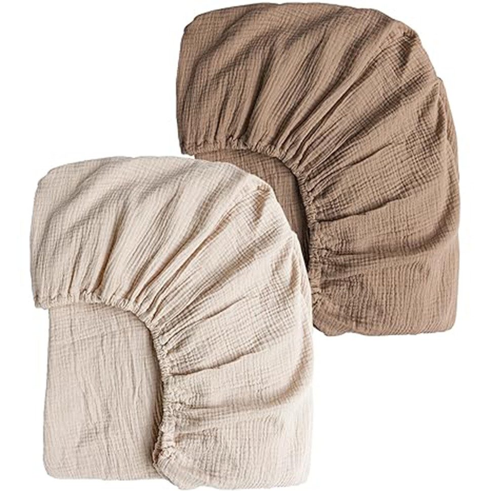 Kaket Babybettwäsche Babybett Spannbettlaken, 2er Set, günstig online kaufen