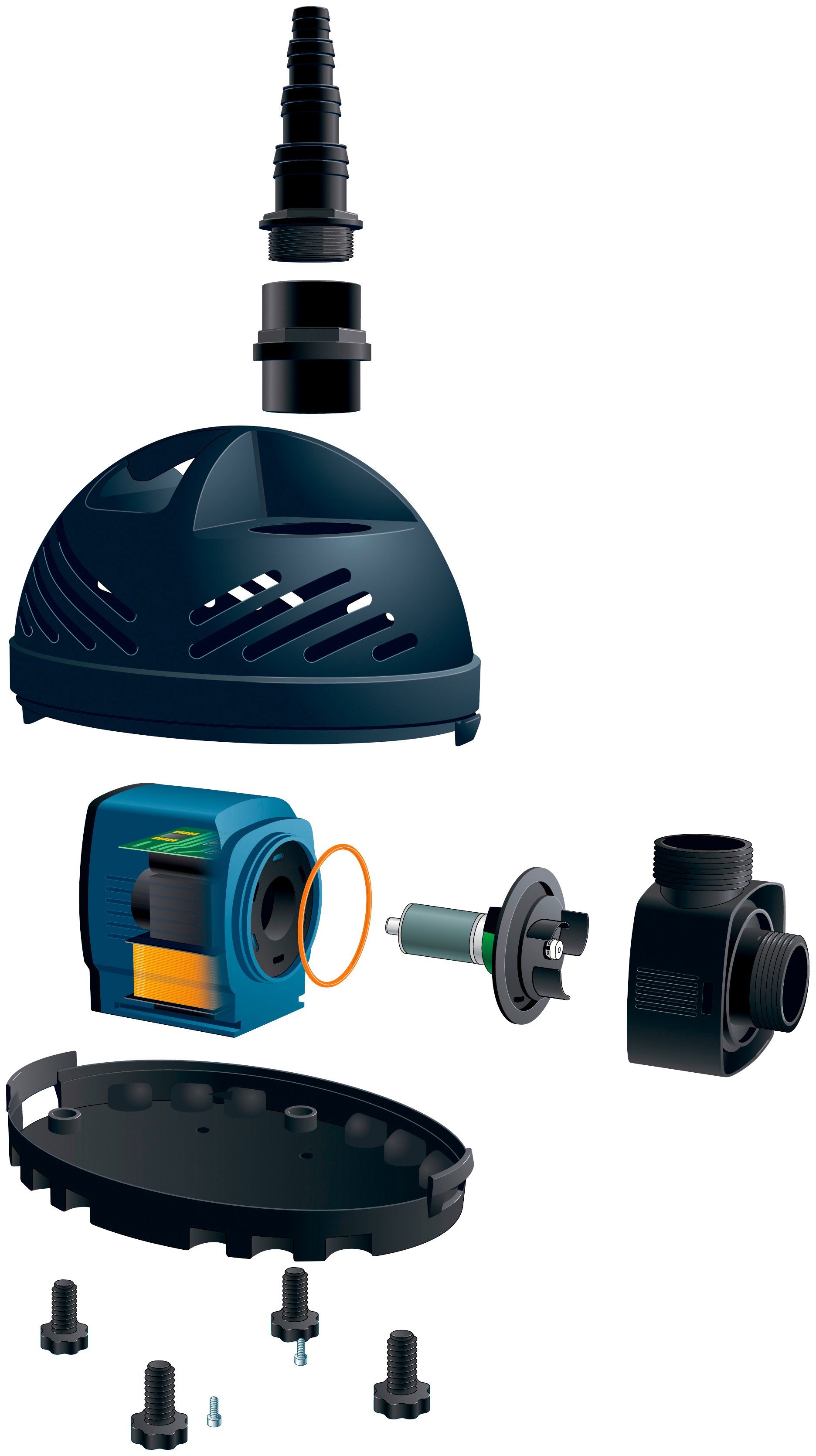 Ubbink Bachlaufpumpe Cascademax 14000, 13.600 l/h günstig online kaufen