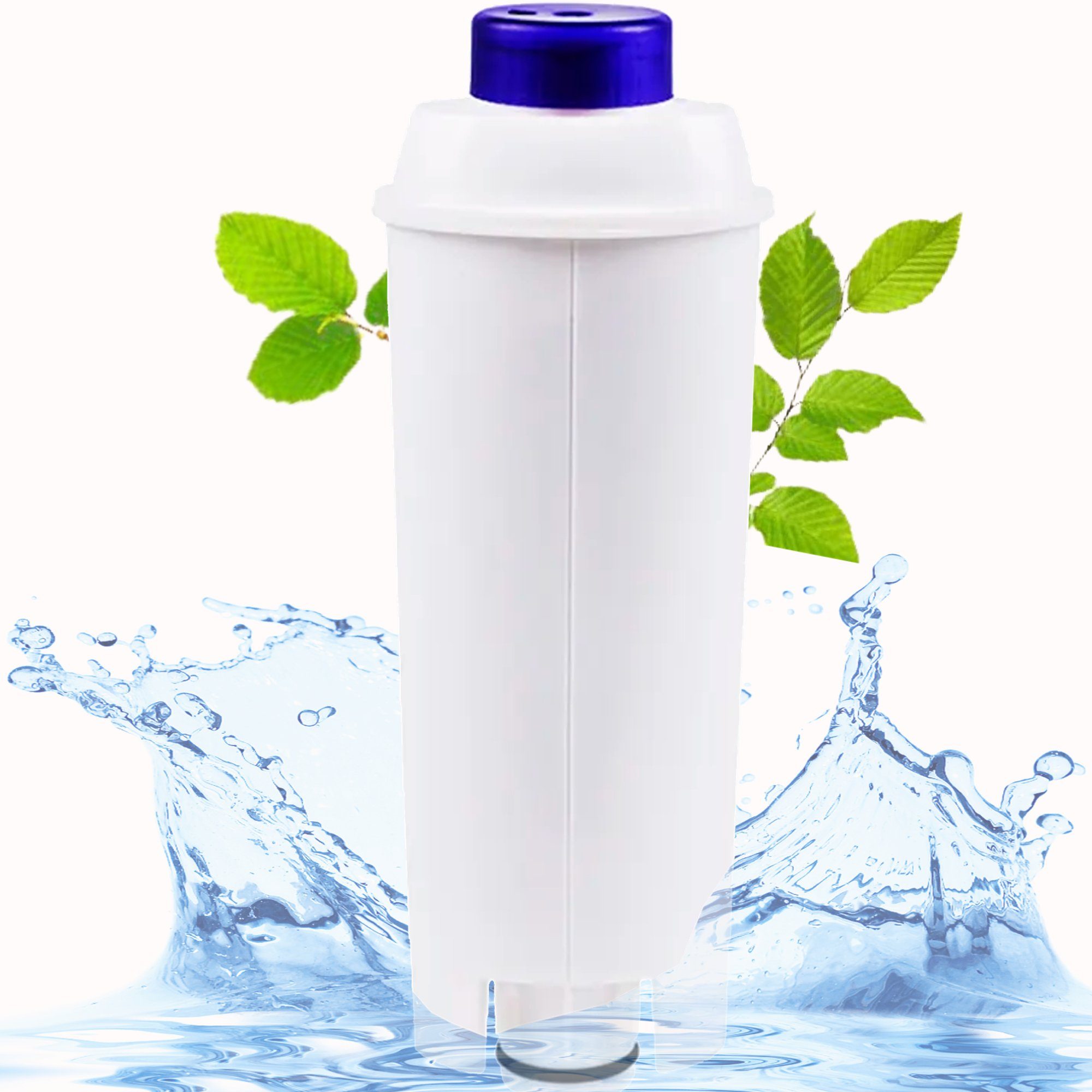 TronicXL Wasserfilter 2 Stück für Delonghi DLSC002 ECAM ESAM ETAN Wasserfilter Filter DLCS, Zubehör für ECAM, ETAM, ESAM, SER3017, passend für Kaffeevollautomat ECAM, ETAM, ESAM, SER3017 BCO EC