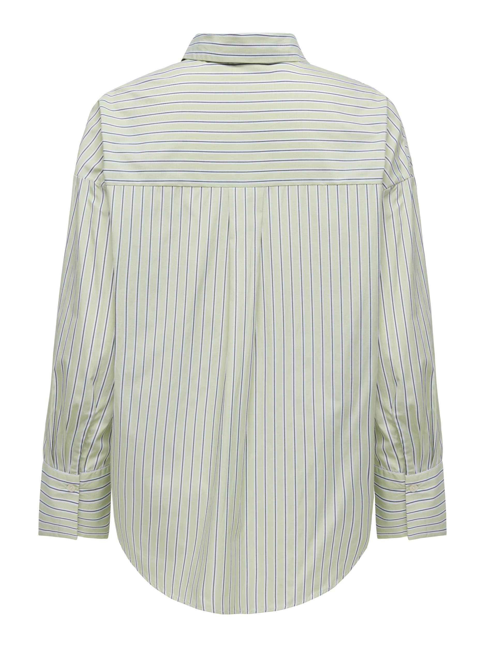 ONLY T-Shirt ONLOREGON ALVA LS REG SHIRT NOOS WV, Celadon Green/DOUGLAS FIR günstig online kaufen