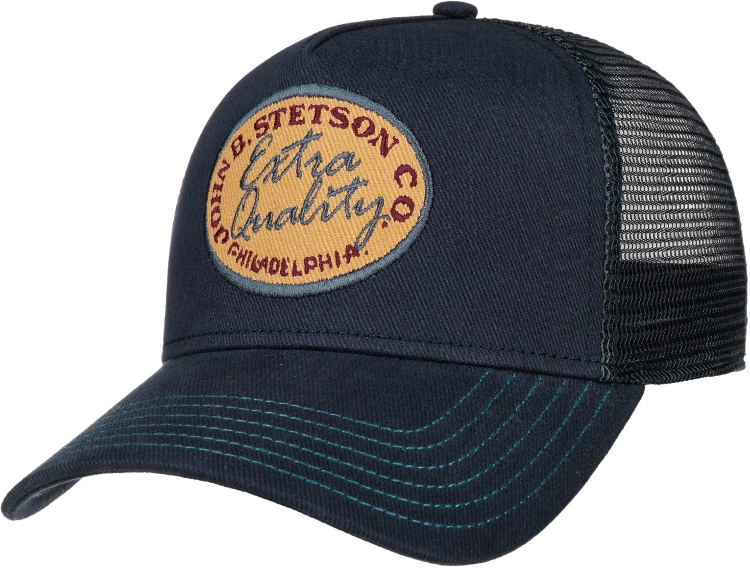 Stetson Baseball Cap Trucker Cap Vintage Brushed aus Baumwolle günstig online kaufen