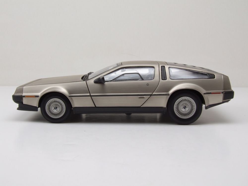 Sun Star Modellauto DeLorean LK Coupe 1981 stainless steel, Maßstab 1:18