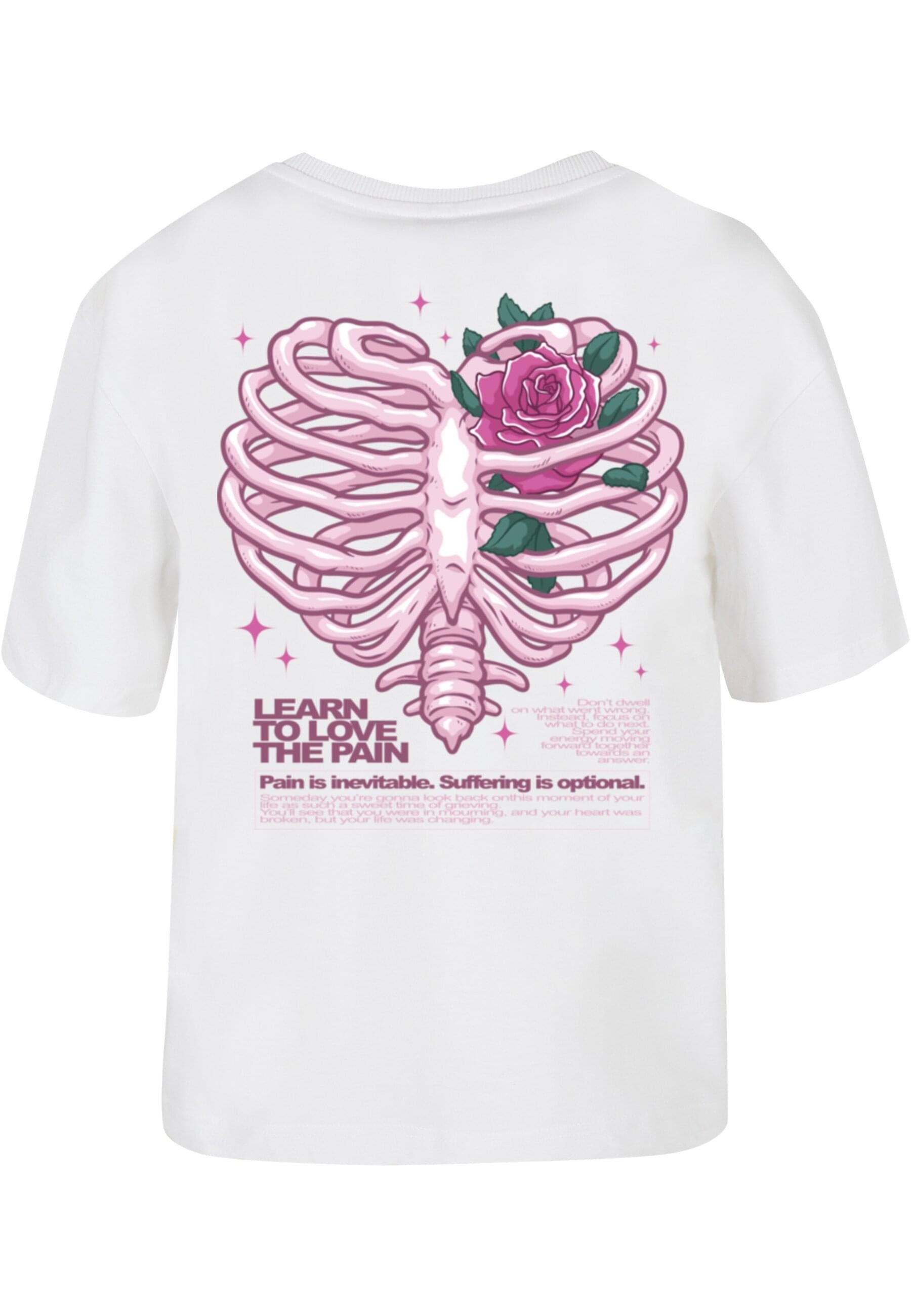 Miss Tee T-Shirt "Miss Tee Damen Heart Cage Rose Tee", (1 tlg.) günstig online kaufen