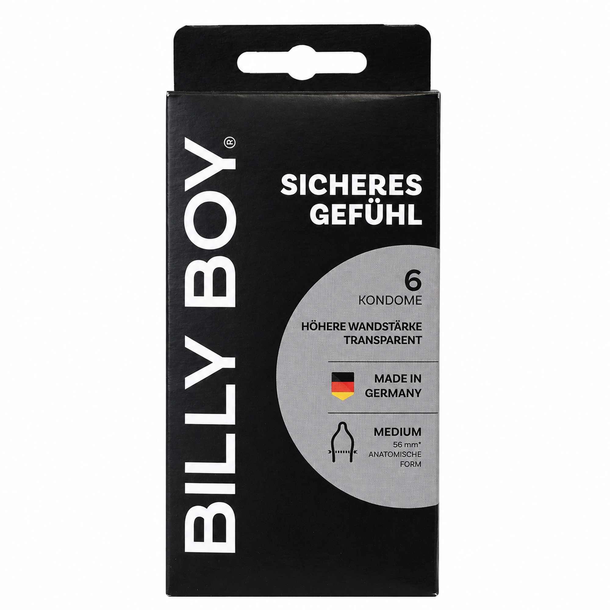 Billy Boy Kondome BILLY BOY sicheres Gefühl Größe M 56mm