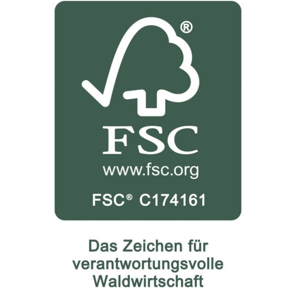 magnetoplan® Flipchartblock Flipchart-Papier, gerollt, 650x930 mm, 5x20 Blatt 1227301