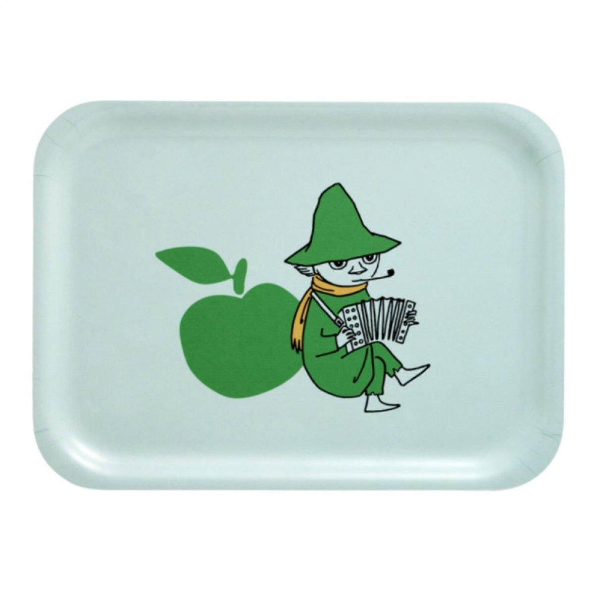 Muurla Kindergeschirr-Set Tablett Moomin Joyful Apples (27x30 cm)