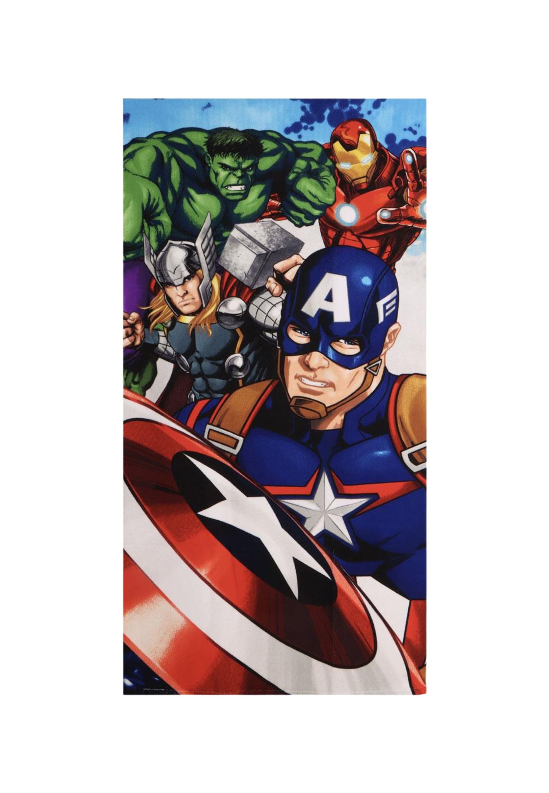 Disney Handtuch Avengers Polyester-Handtuch, (Set)