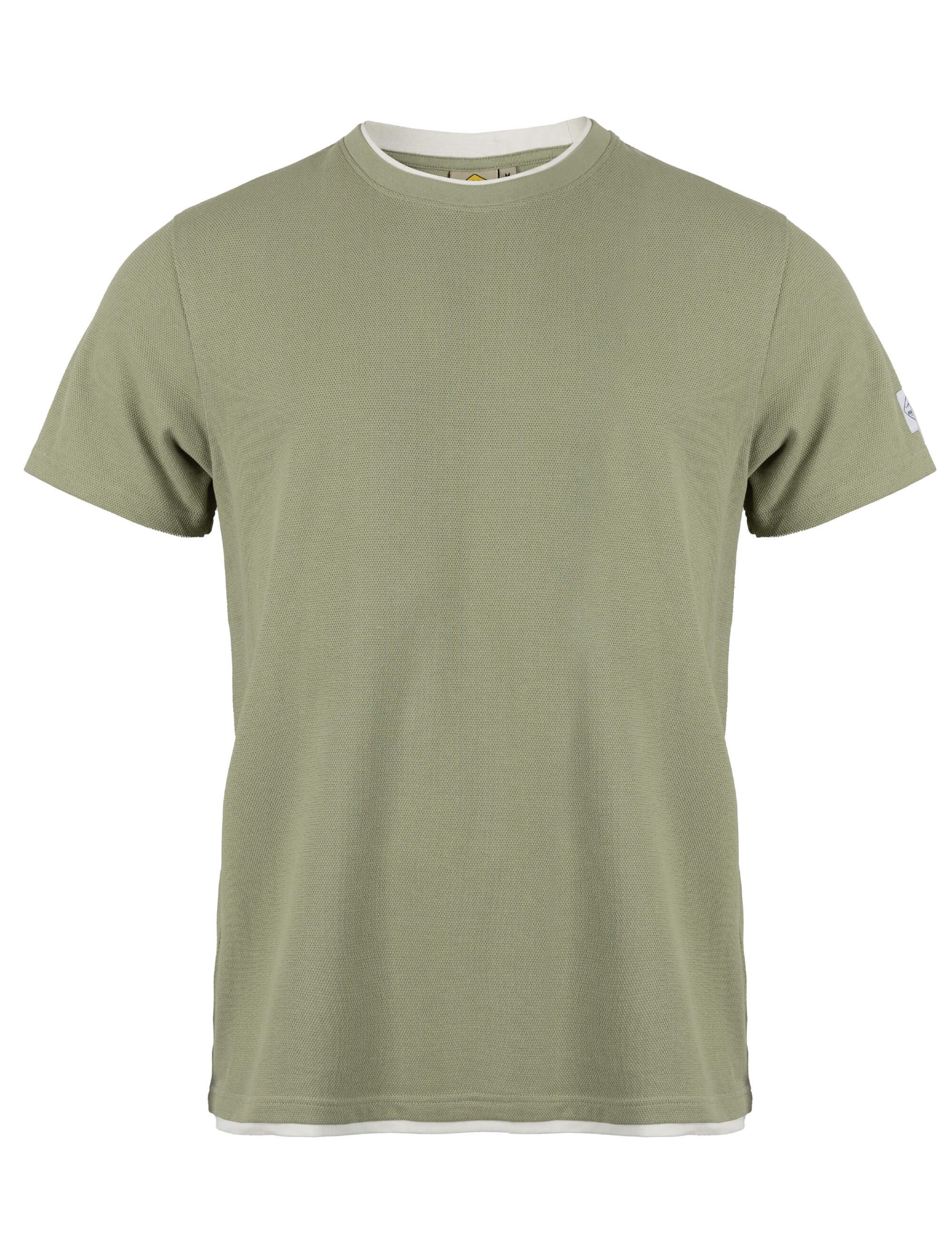 ROADSIGN australia T-Shirt Waffle (1, 1-tlg., 1) Struktur-Shirt aus Baumwolle, modernes Basic für Alltag und Sommer