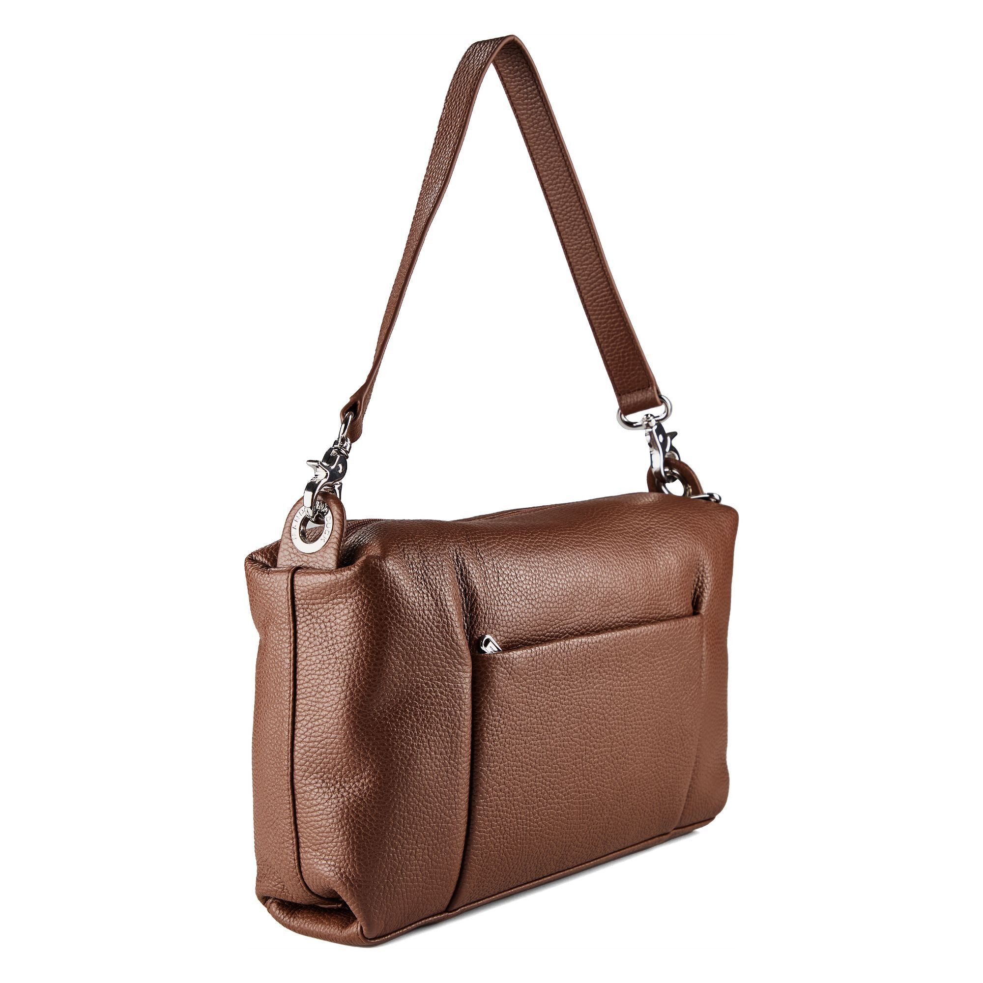 Mandarina Duck Schultertasche Mellow Leather, Leder