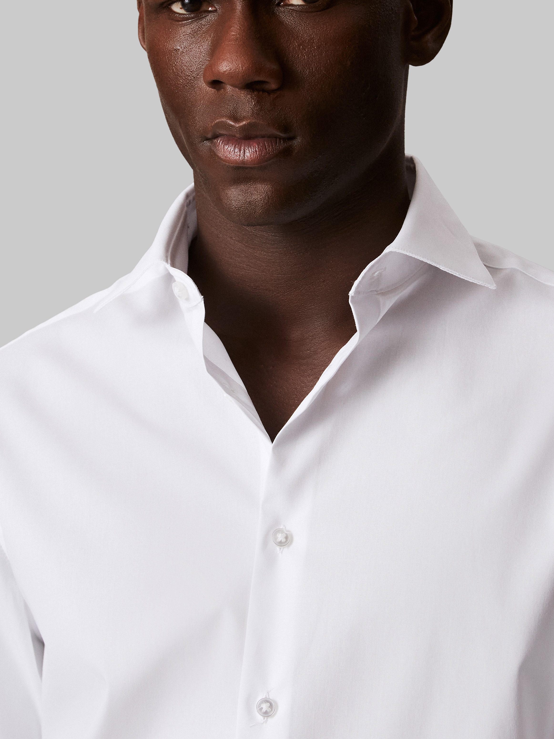 Calvin Klein Businesshemd Regular fit, mit Rundhalsausschnitt