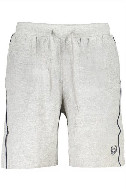 GIAN MARCO VENTURI 5-Pocket-Hose Graue Herren Shorts: Elastischer Bund, Sti günstig online kaufen
