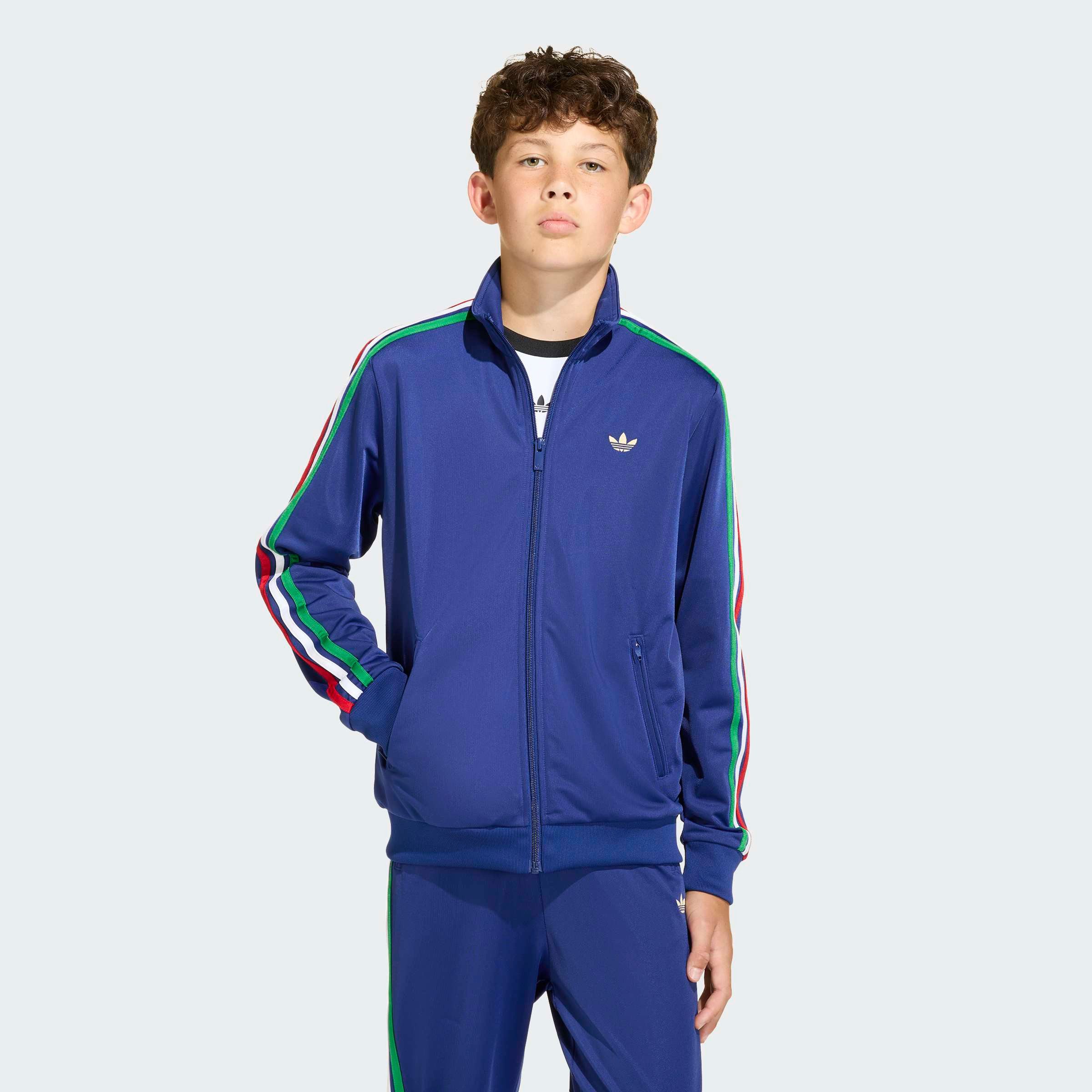 adidas Originals Trainingsjacke FIREBIRD LOCKERES TRACK für Kinder, mit geradem Abschluss