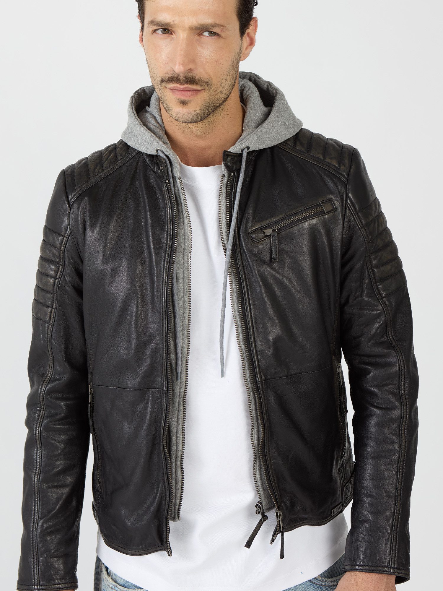 MUSTANG Lederjacke 31020237 günstig online kaufen