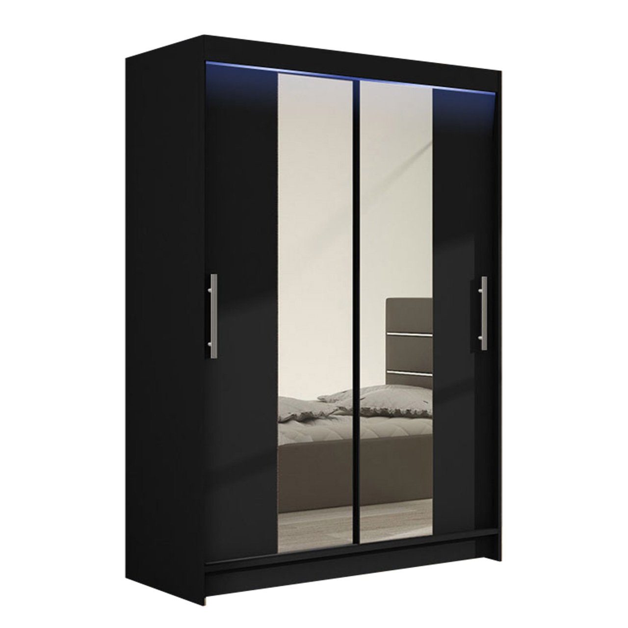 MIRJAN24 Kleiderschrank Miami II (mit Spiegel, günstig online kaufen