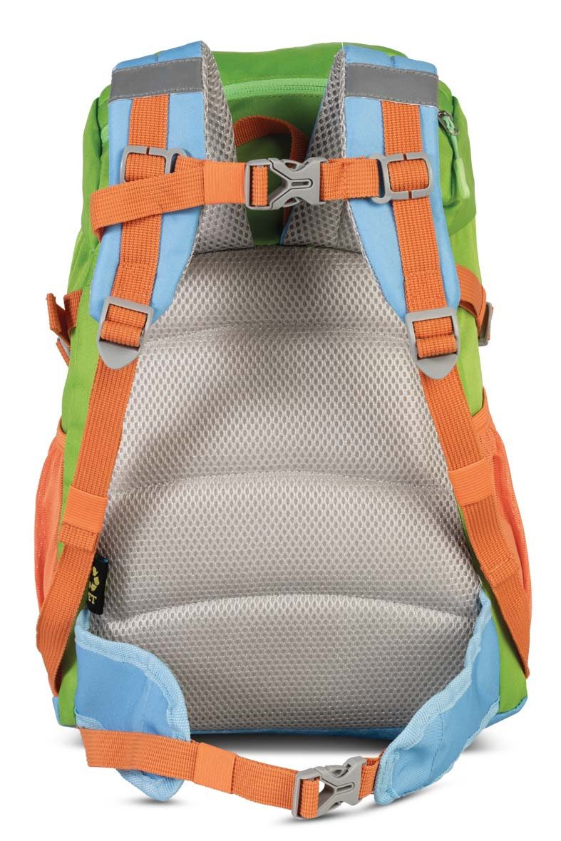 fabrizio® Kinderrucksack Fabrizio Kinderrucksack bunt mit reflektierenden Details