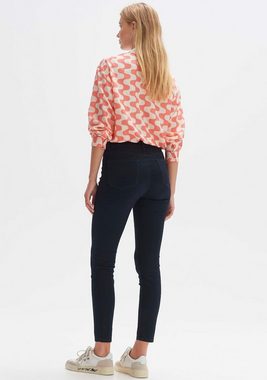 OPUS Slim-fit-Jeans mit kleinen Schlitzen in den Seiten am Bein-Ende