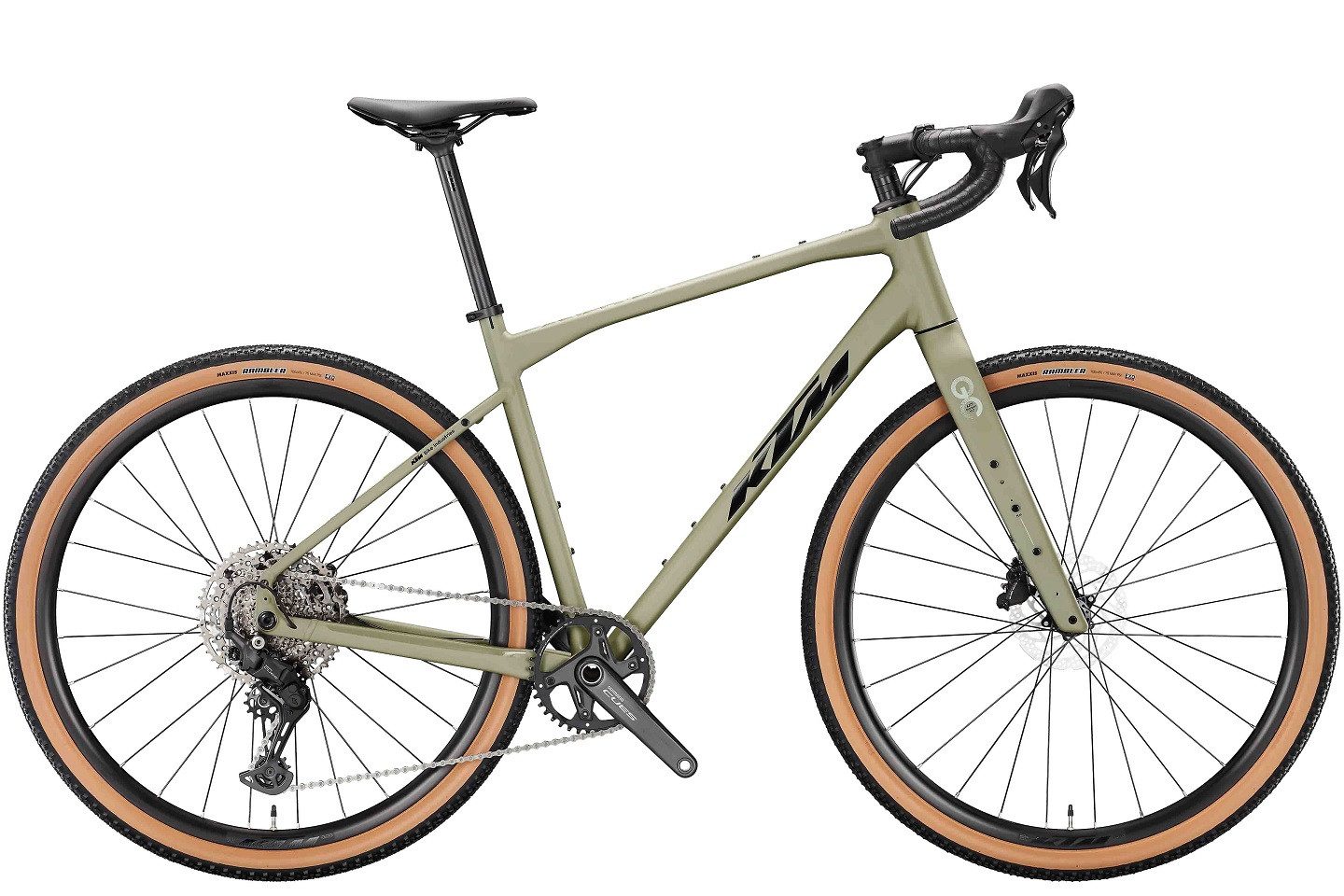 KTM Gravelbike KTM GRAVELATOR 25 hellgrün 2026, 11 Gang SHIMANO CUES U6000-11/10 LG shadow+, Kettenschaltung