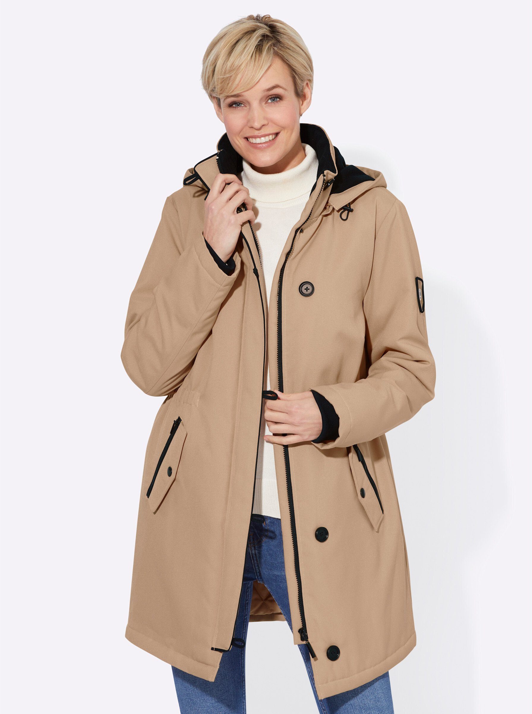 WEIDEN WITT camel Allwetterjacke