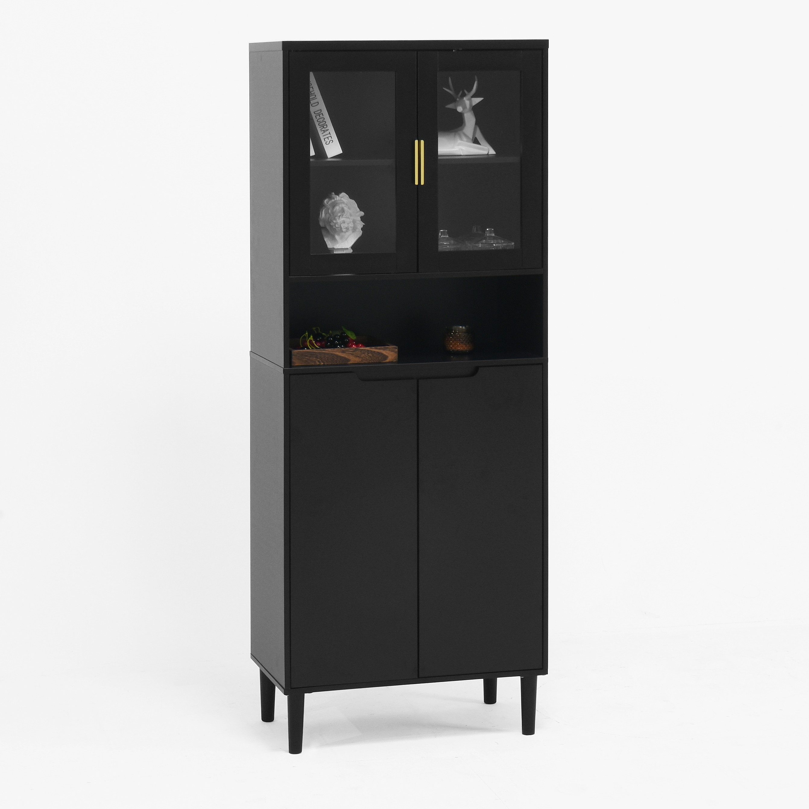 OKWISH Bücherregal für Wohnzimmer, Bad & günstig online kaufen
