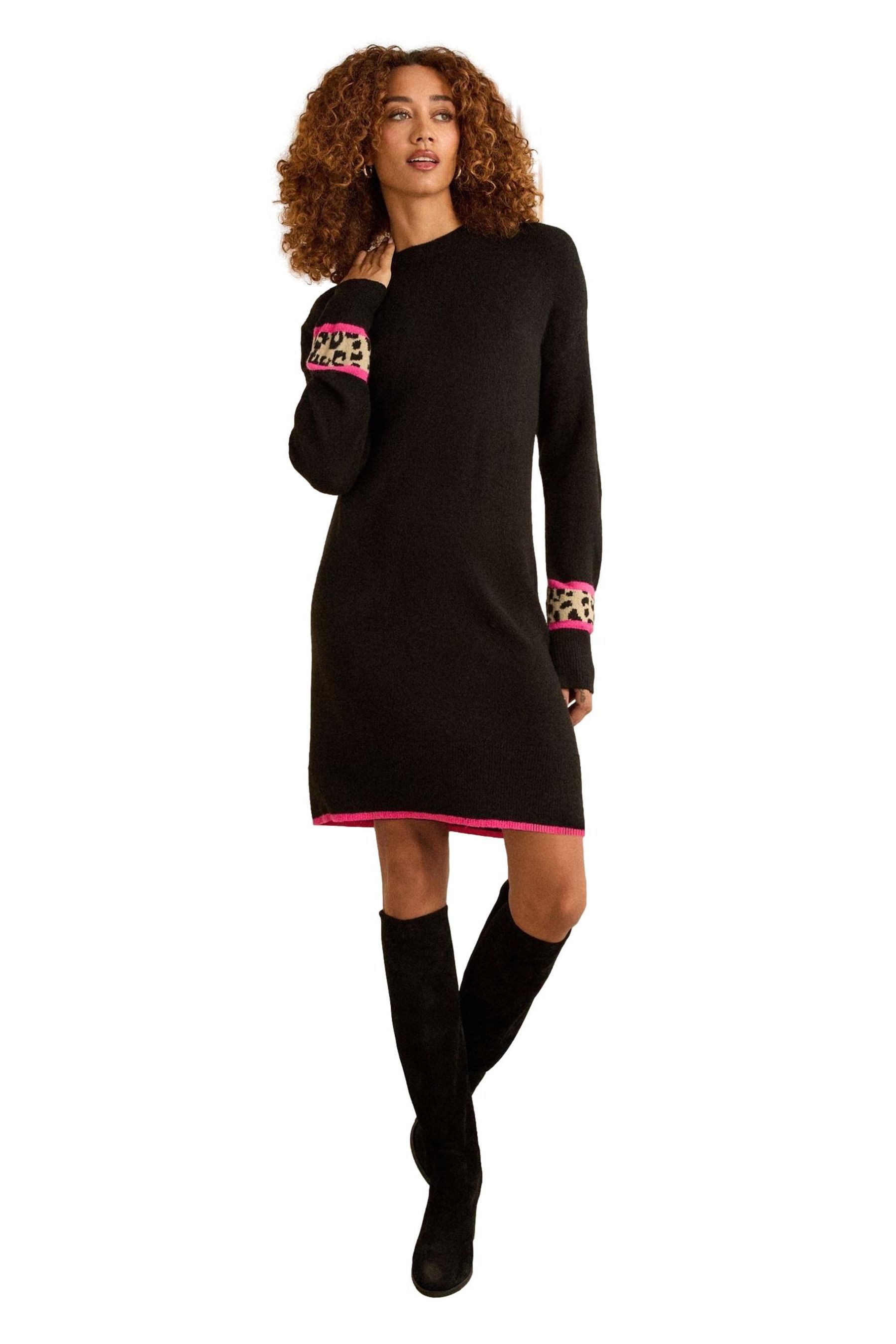 Love & Roses Sweatkleid Love & Roses Kuscheliges Pulloverkleid, Regular (1- günstig online kaufen